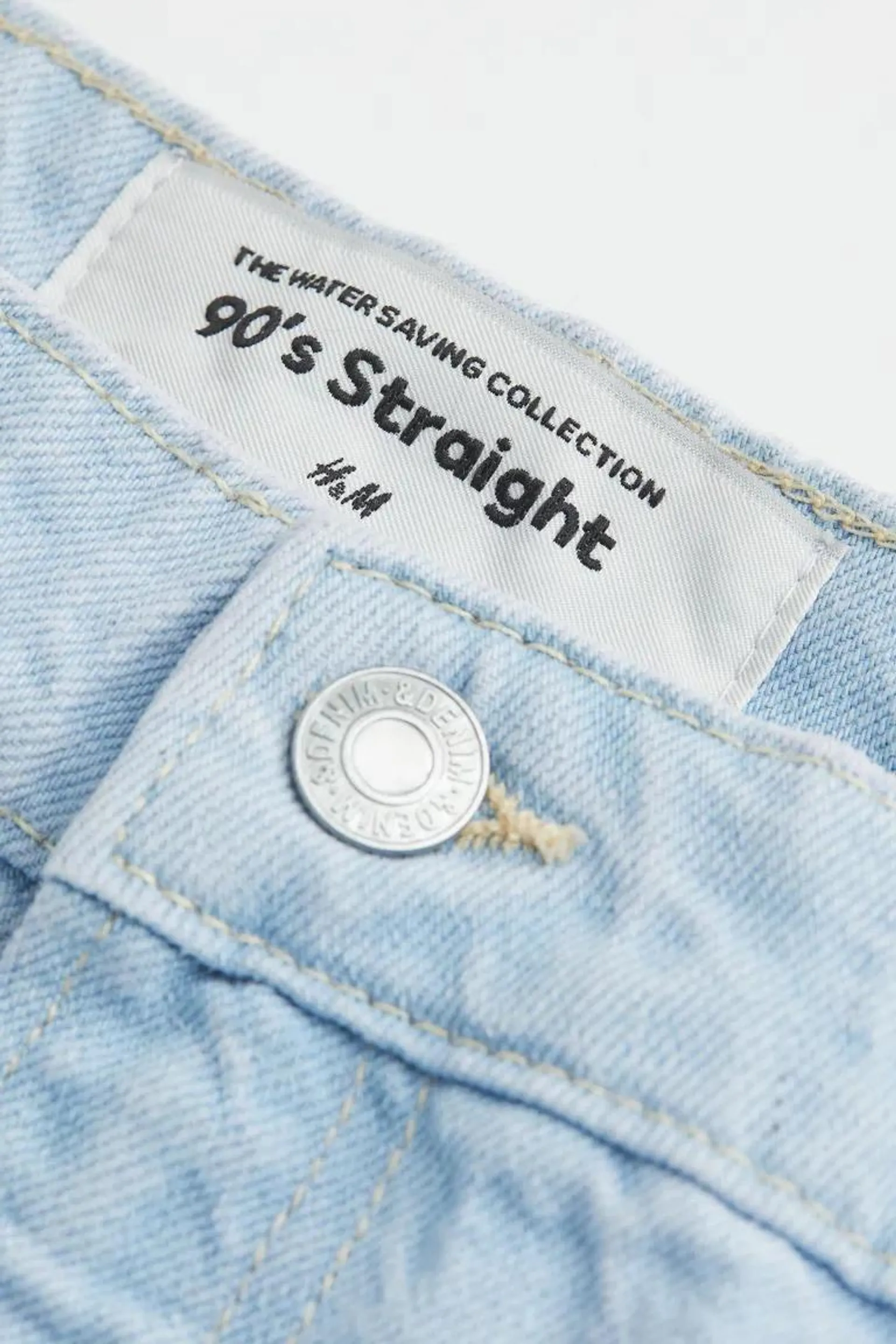 H&M+ 90s Straight Ultra High Jeans