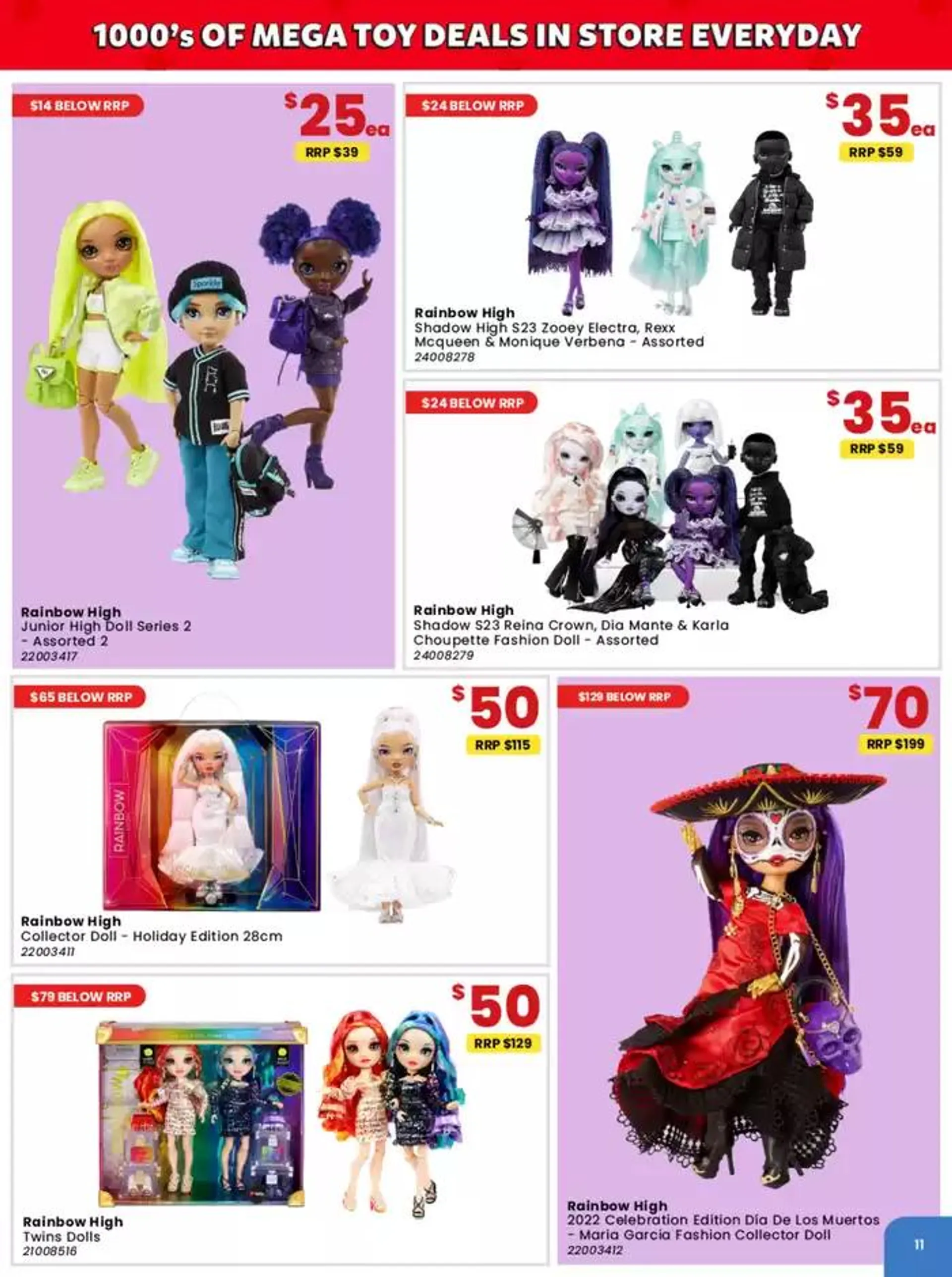 Mega Toy Deals - Catalogue valid from 7 August to 9 October 2024 - page 11