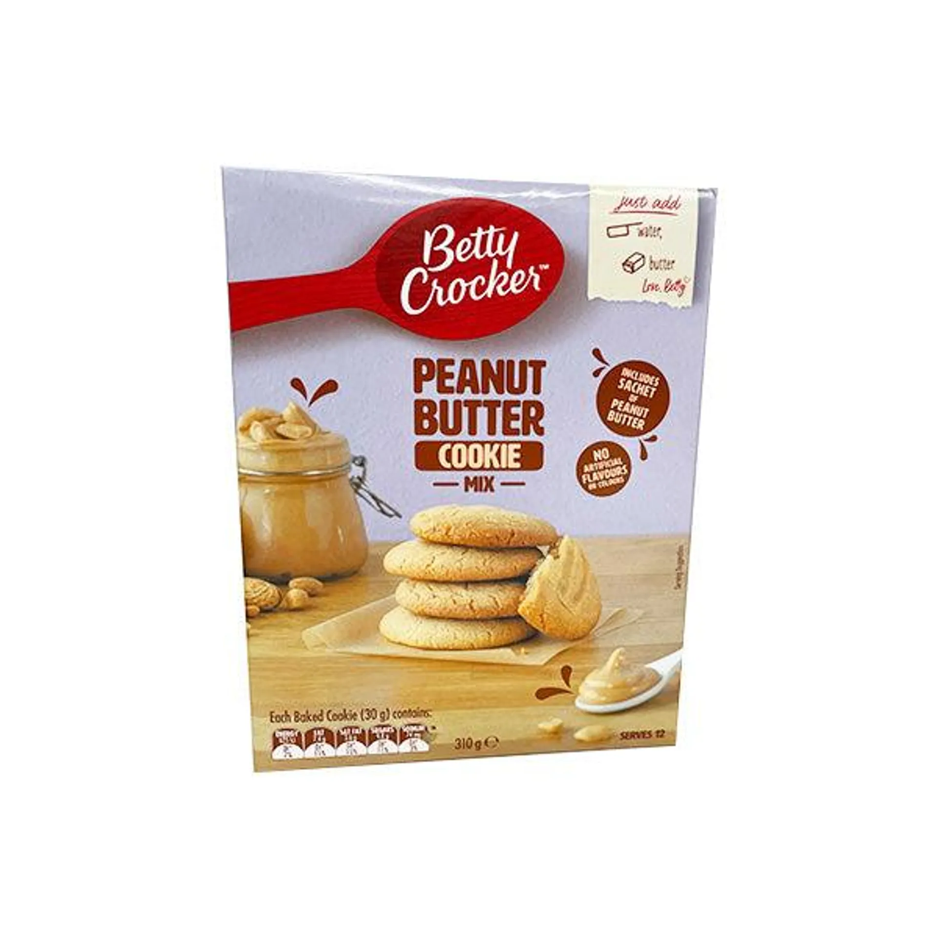 Betty Crocker Peanut Butter Cookie Mix 310g