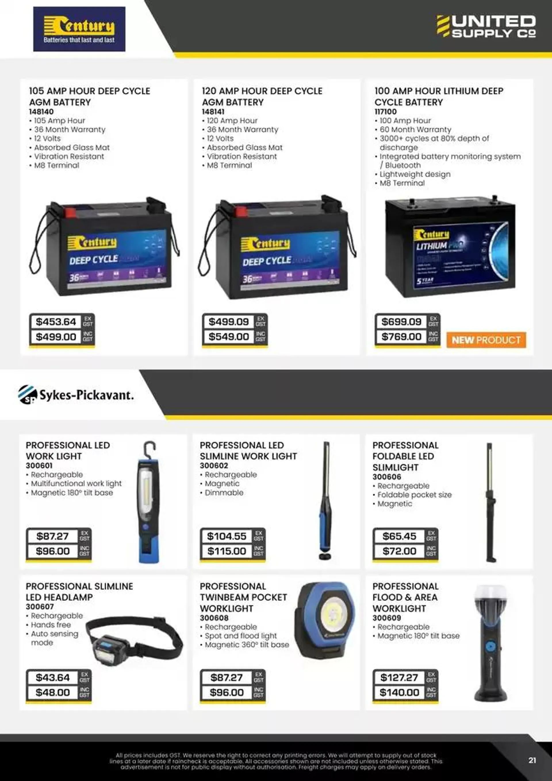 Tool Centre McKinnon Jan-Mar 2025 - Catalogue valid from 24 December to 31 March 2025 - page 21