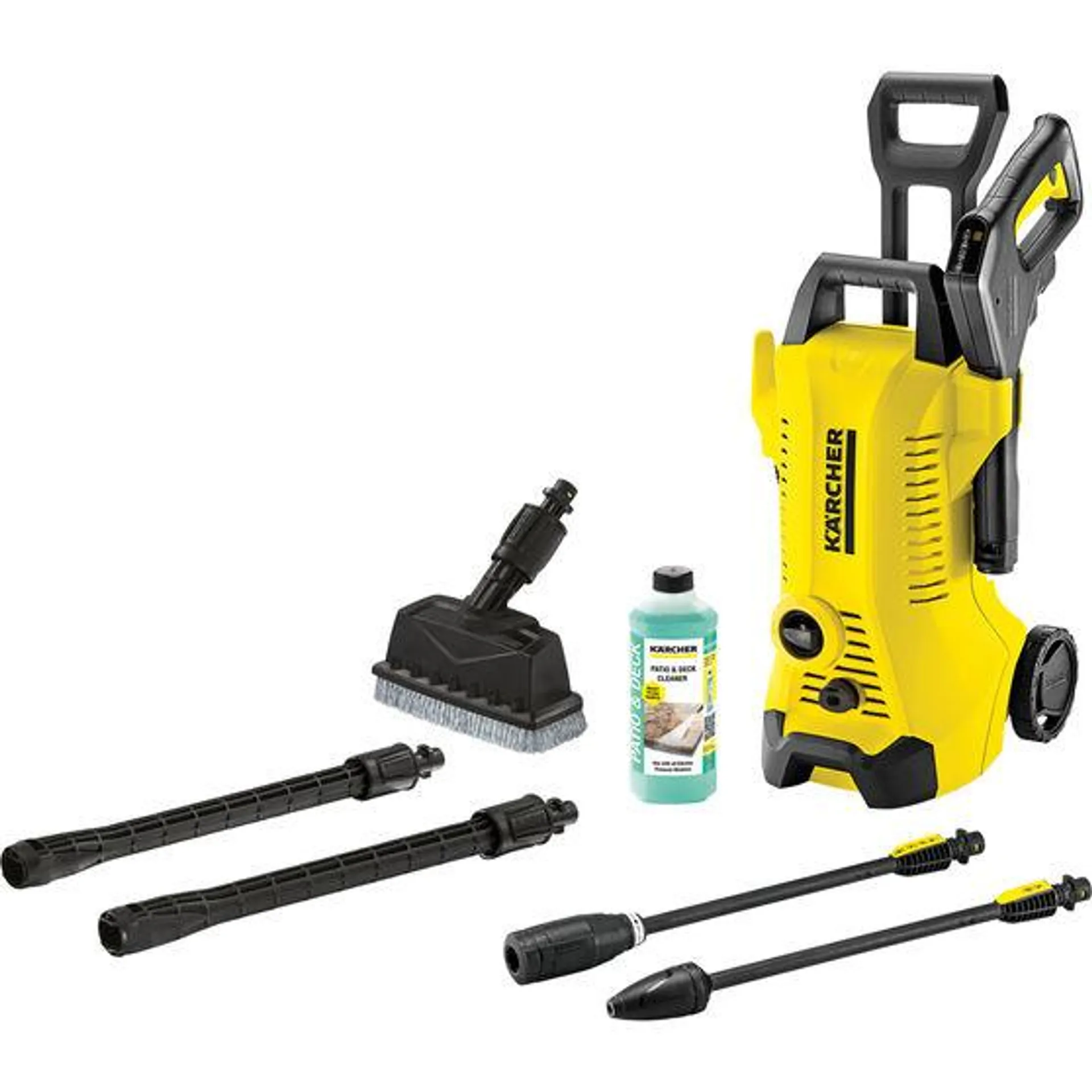 Kärcher K3 Full Control Pressure Washer with Deck Kit - 1950 PSI Max
