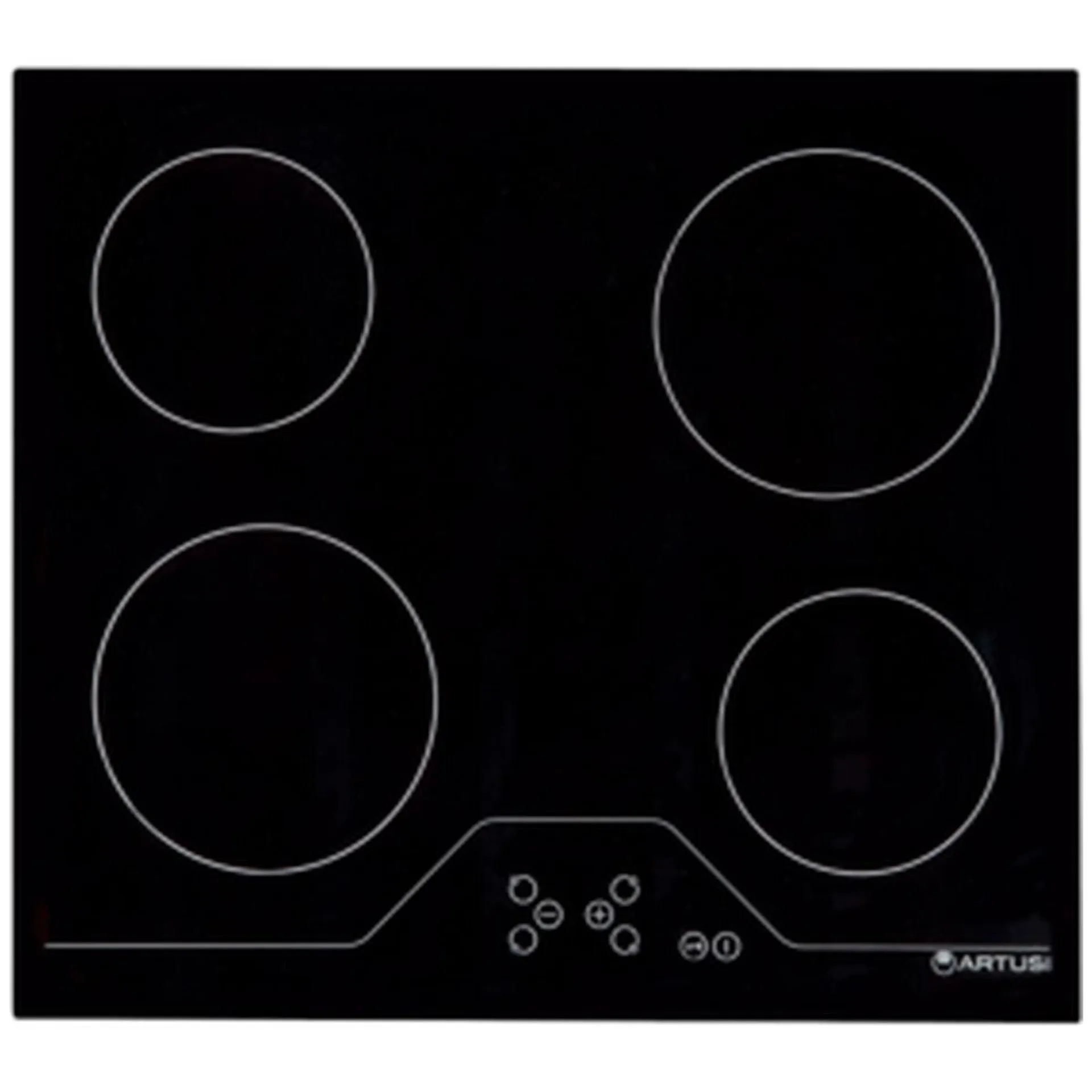 Artusi 60cm 4 Zone Ceramic Cooktop CACC4A