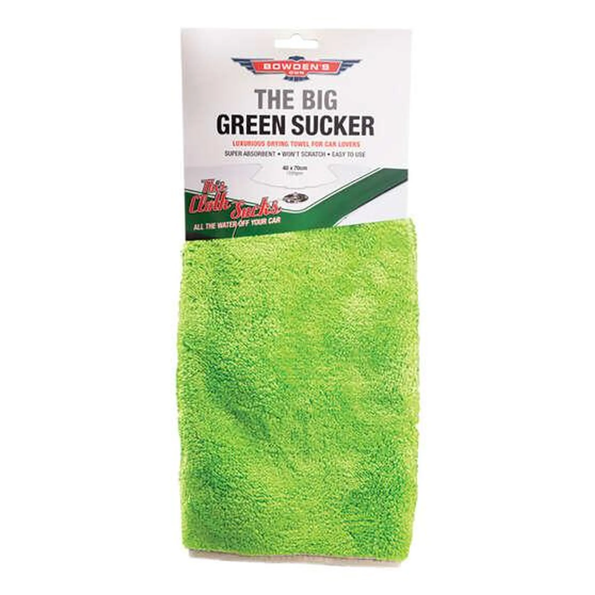 Bowden's Own Big Green Sucker Microfibre Drying Towel