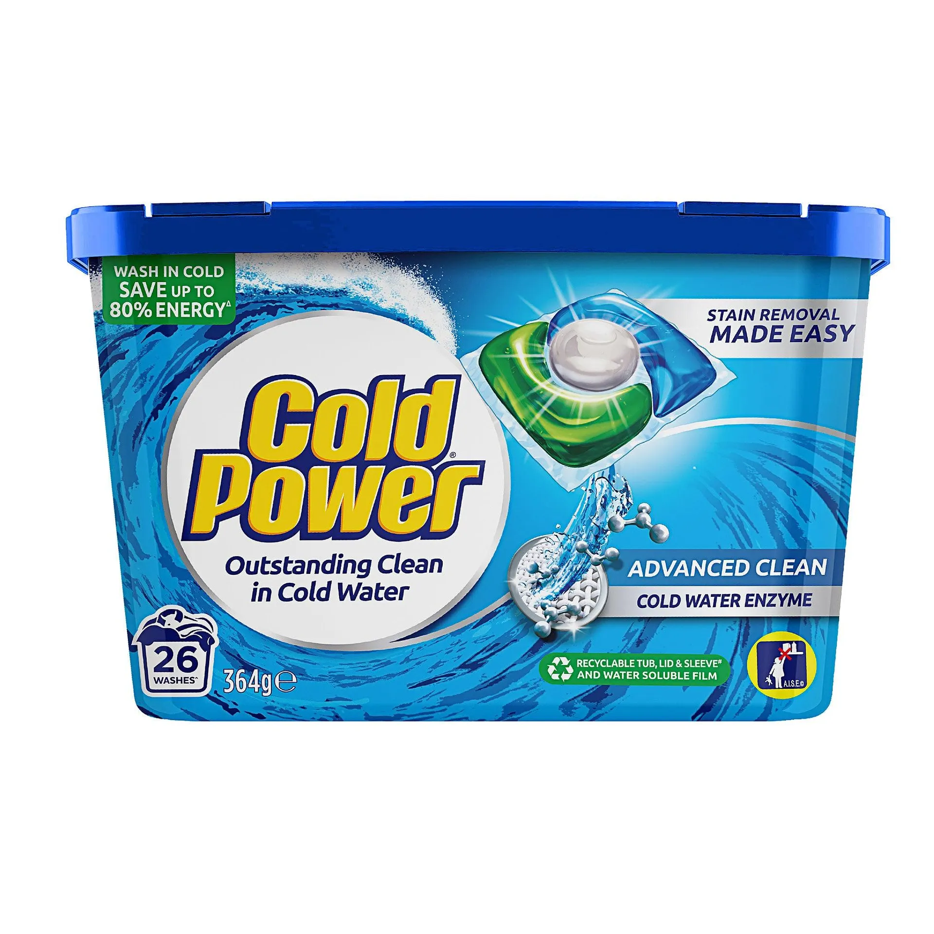 Cold Power Advance Clean 26pk