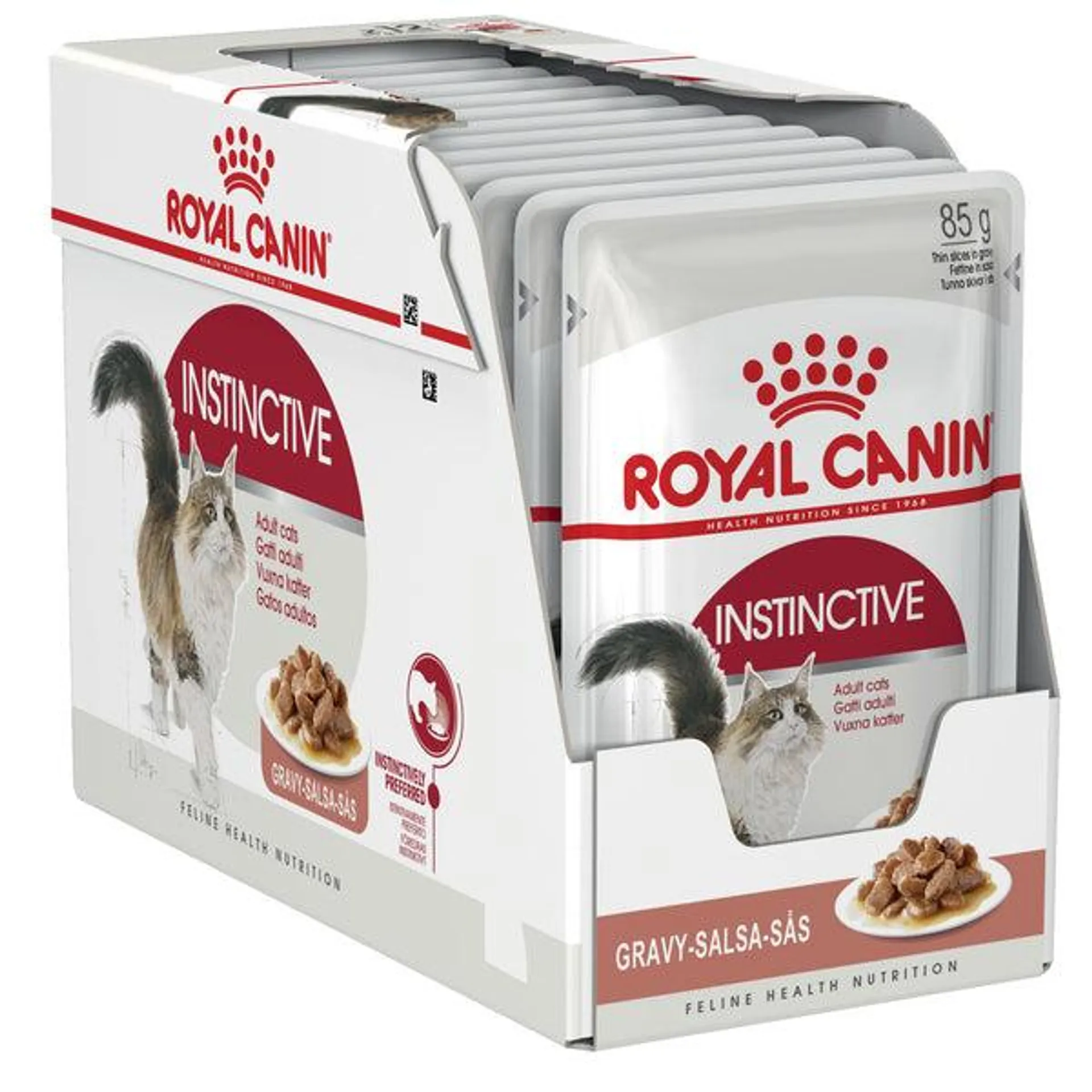 Royal Canin - Instinctive Gravy 12+ Senior Cat Wet Food (85g x 12pk)