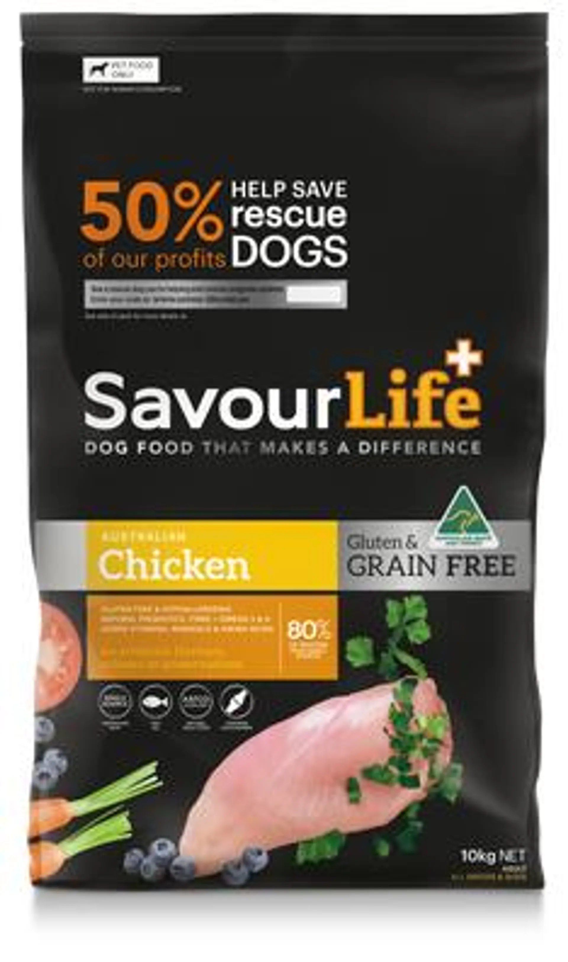 SavourLife Grain Free Dry Dog Food Chicken