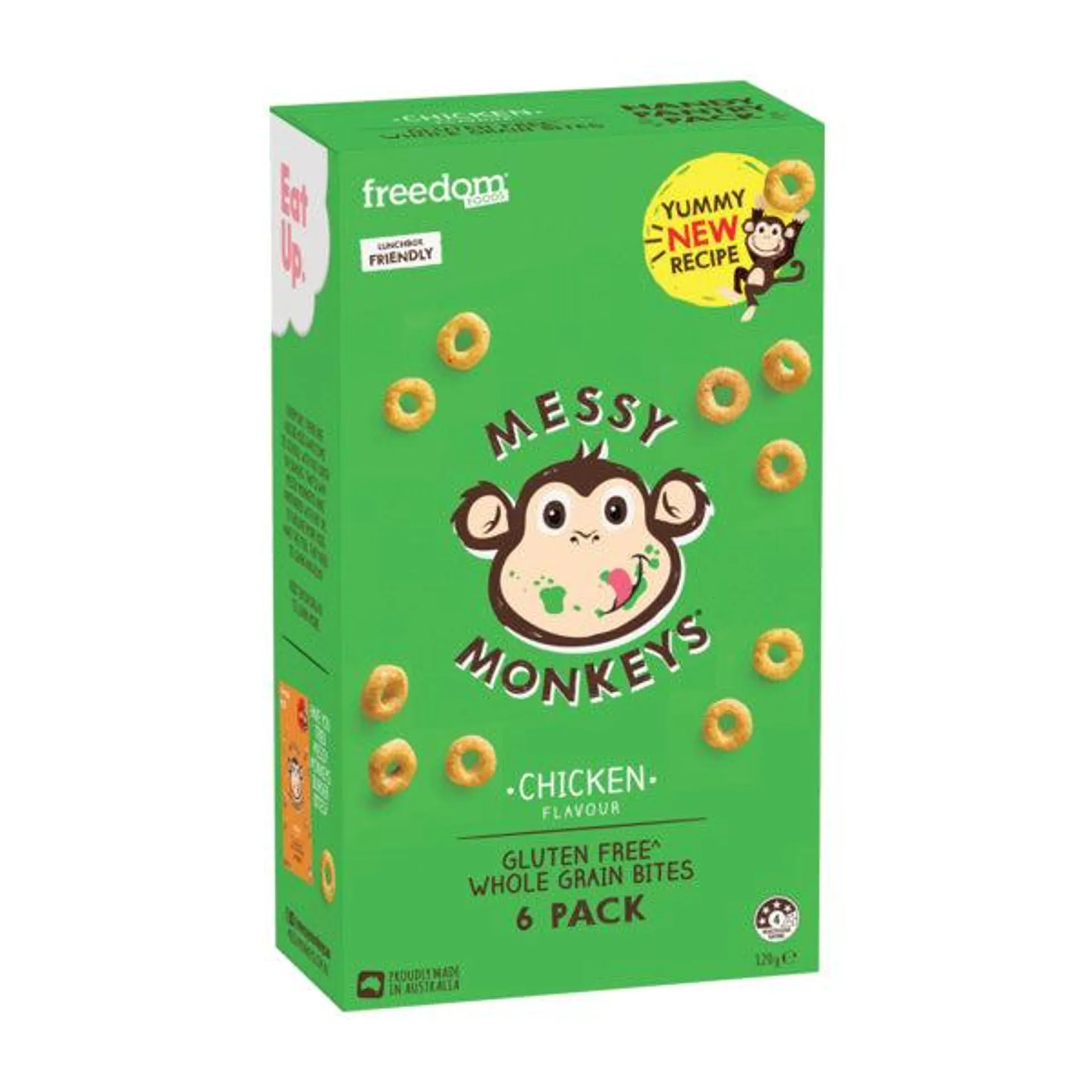 Messy Monkeys Chicken Flavour 6pk