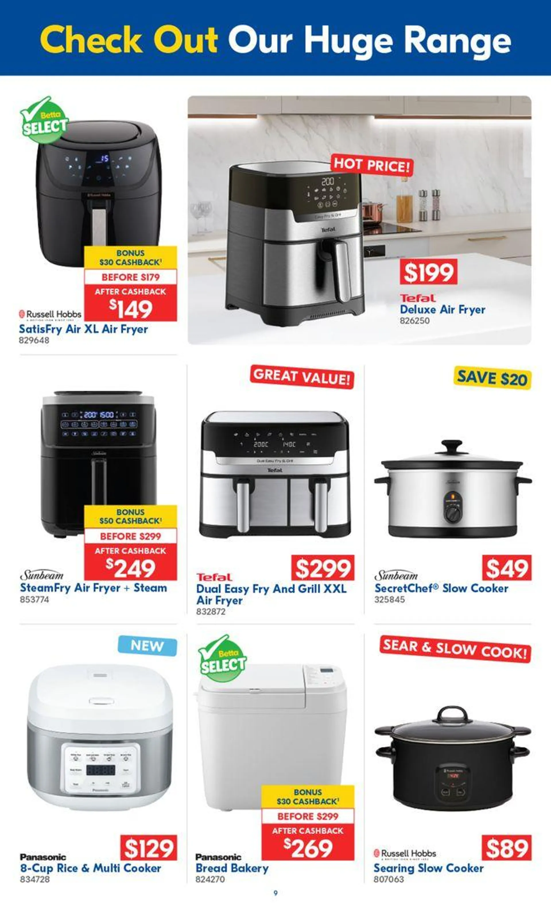 Bonus Up To $300 Cashback - Catalogue valid from 9 July to 21 July 2024 - page 9