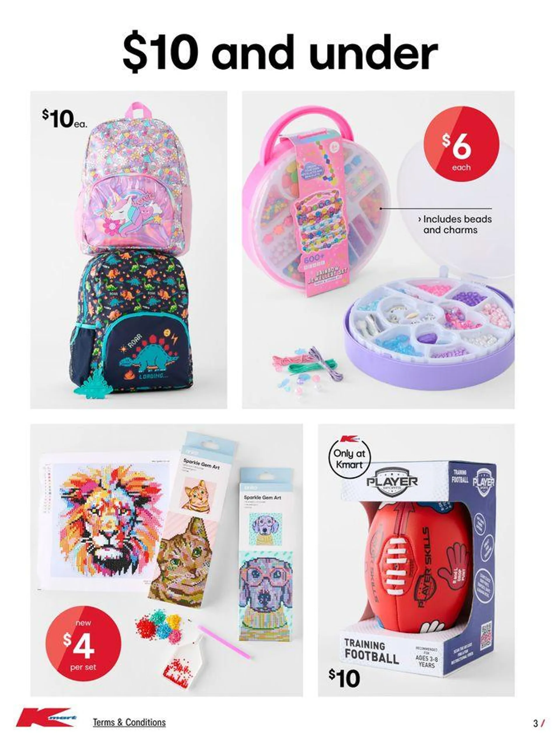 September School Holidays - Low prices for life - Catalogue valid from 12 September to 9 October 2024 - page 3