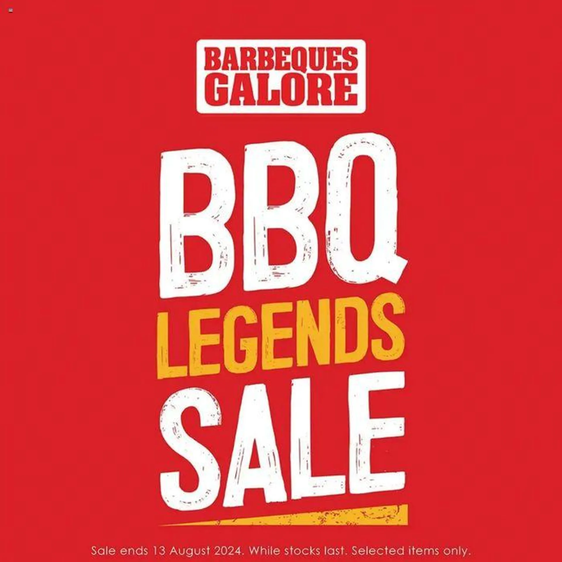 BBQ Legends Sale - 1