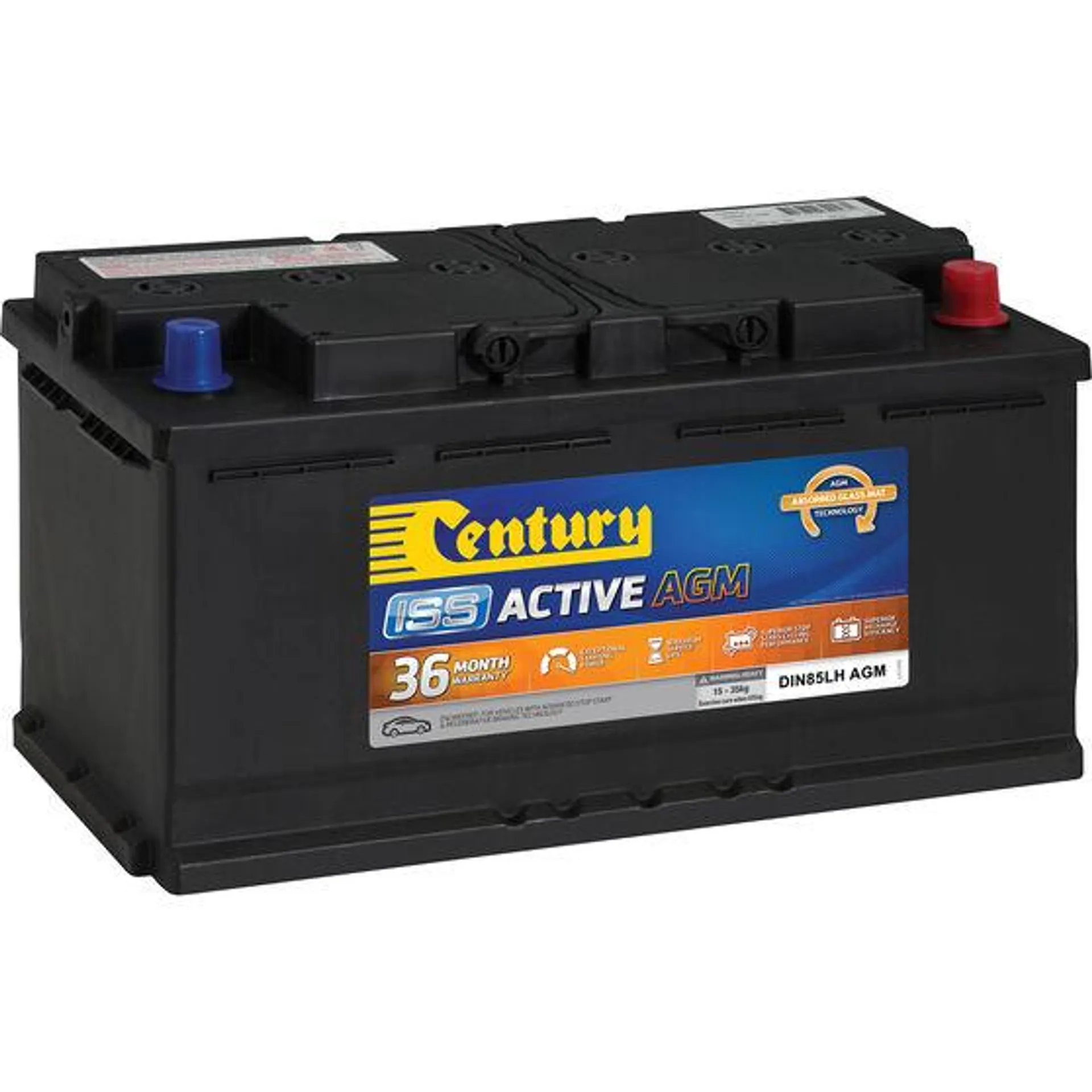 Century ISS Active Stop/Start Car Battery DIN85LHMF AGM