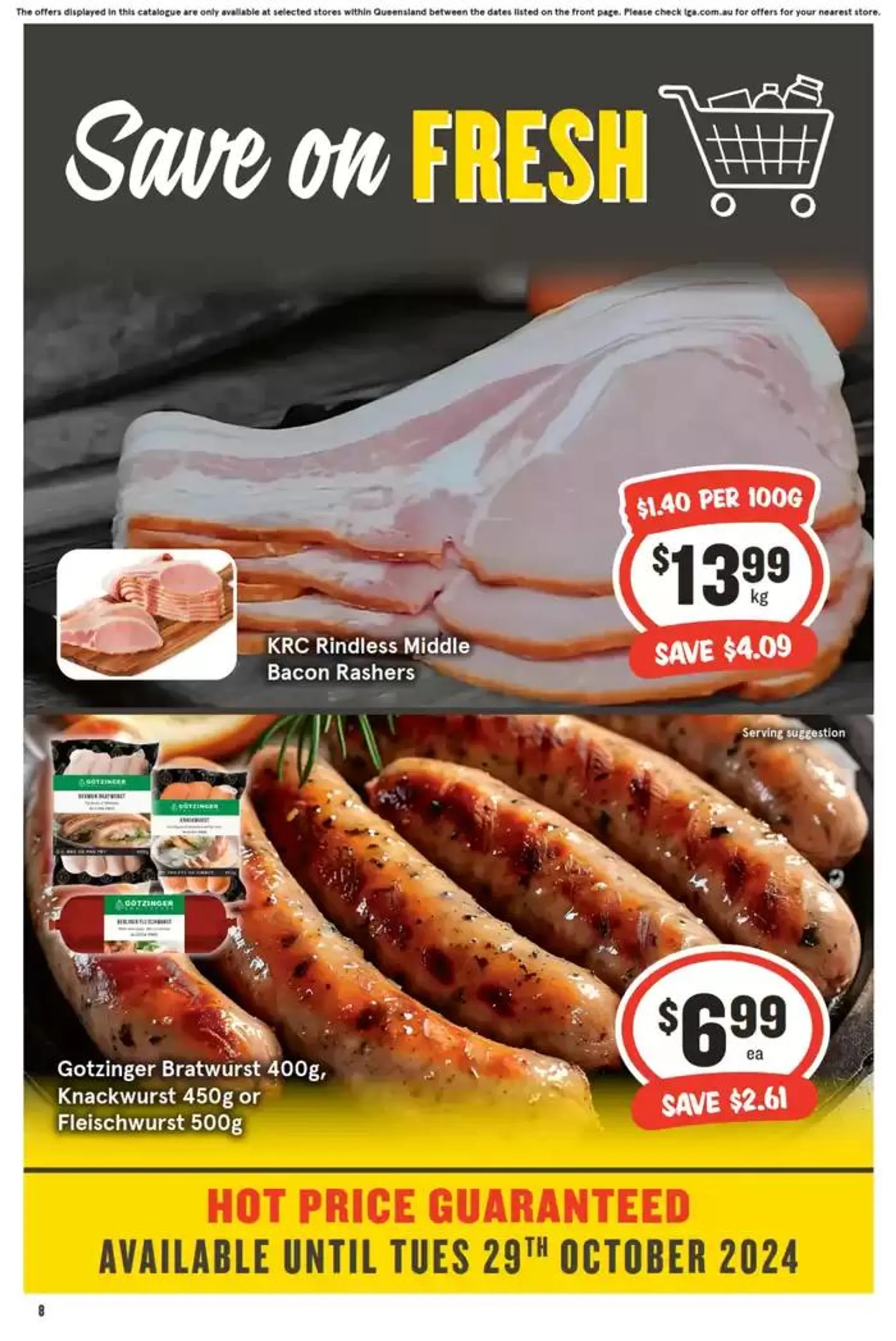 IGA - 1/2 Price - 02/10 - Catalogue valid from 2 October to 8 October 2024 - page 8