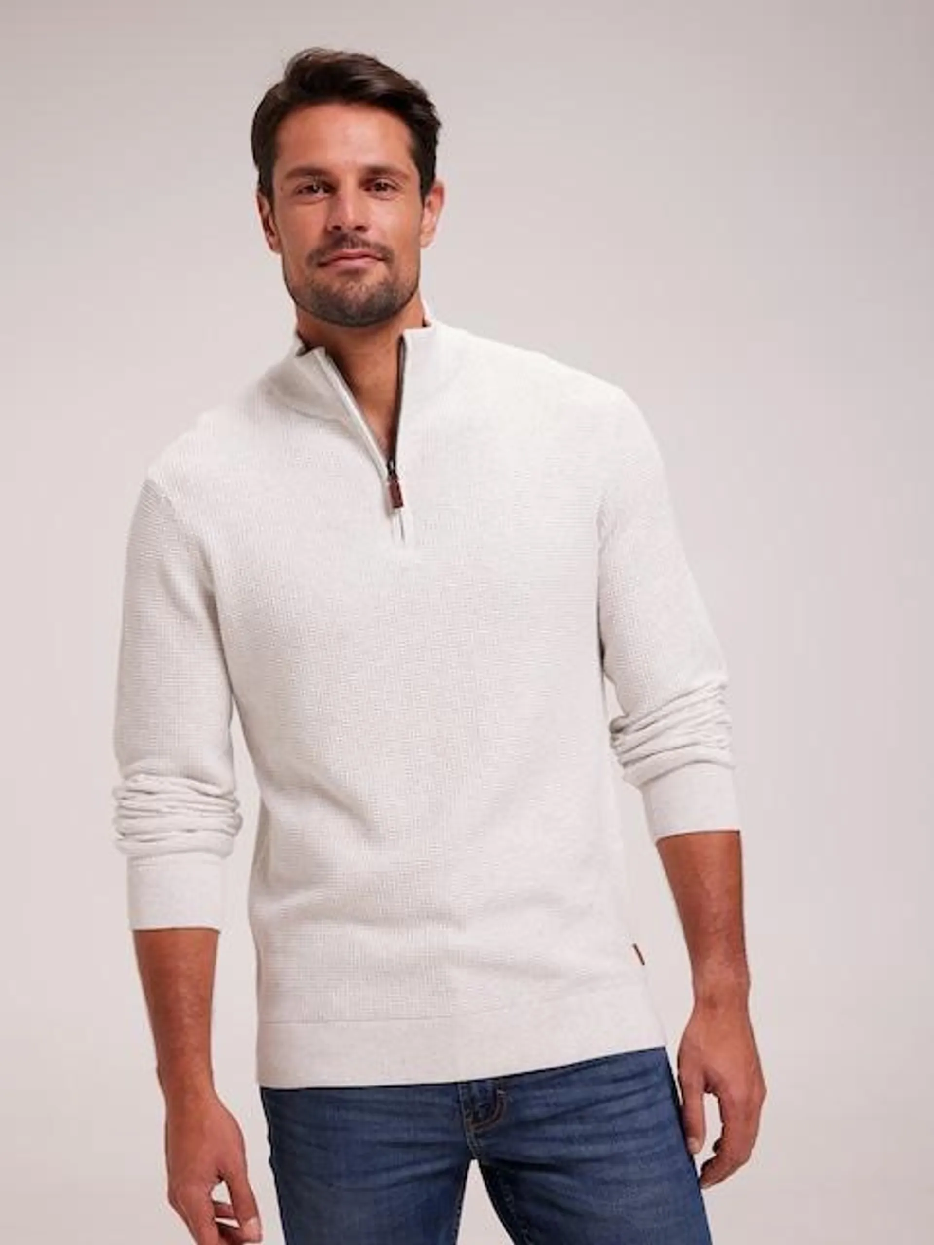 Just Jeans Quarter Zip Knit