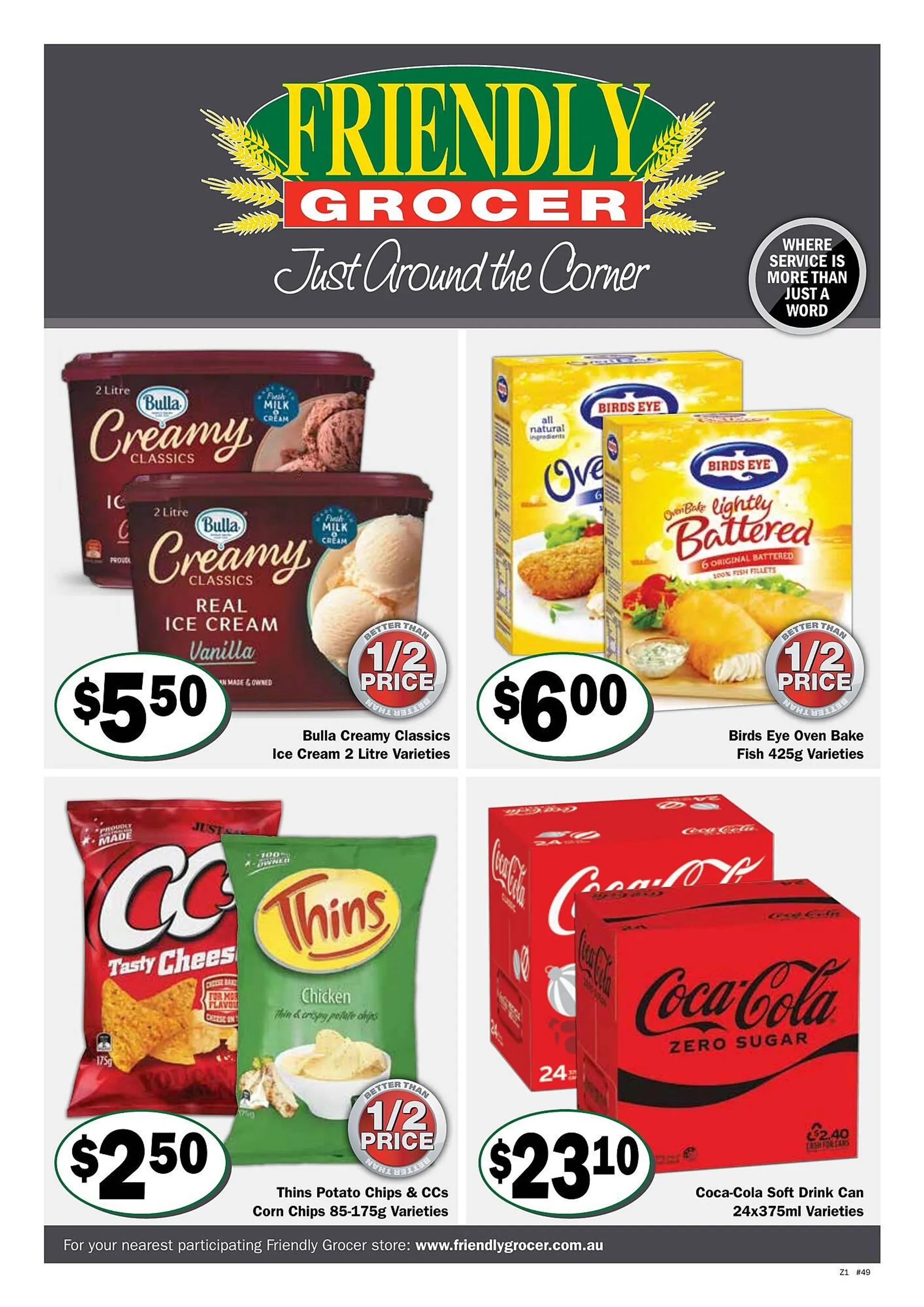 Friendly Grocer catalogue - 1