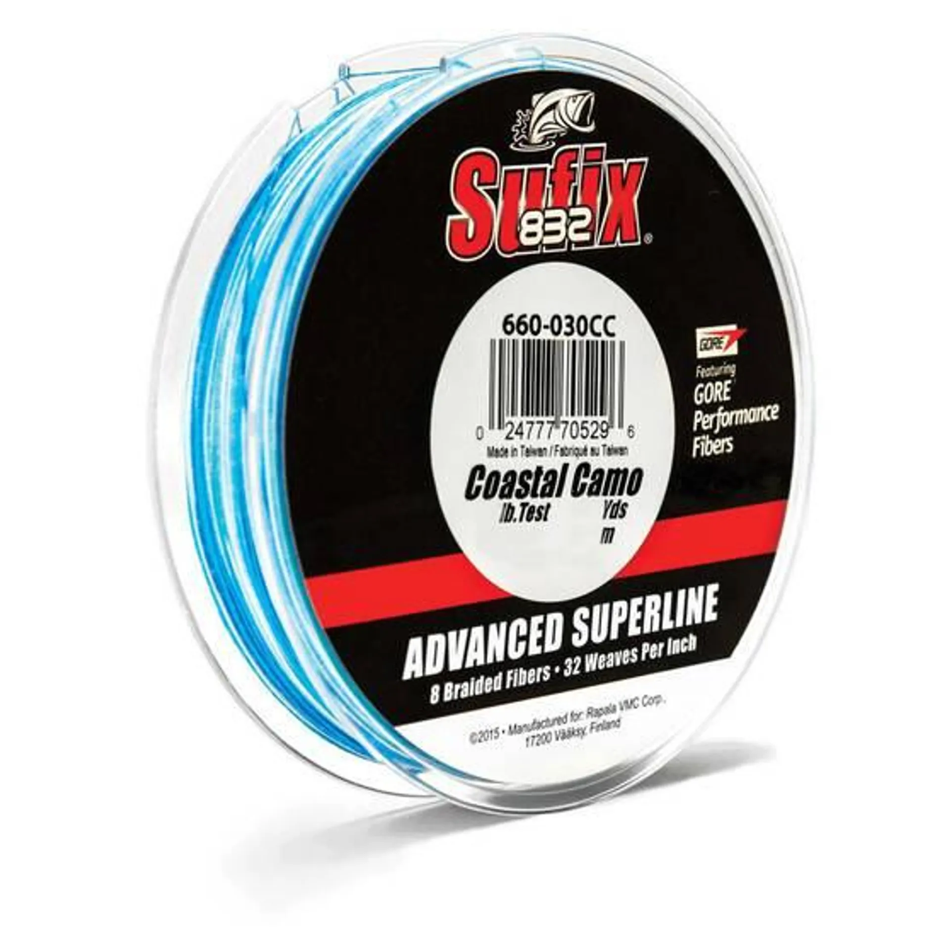 Sufix 832 Braid Line 300yds Blue Camo