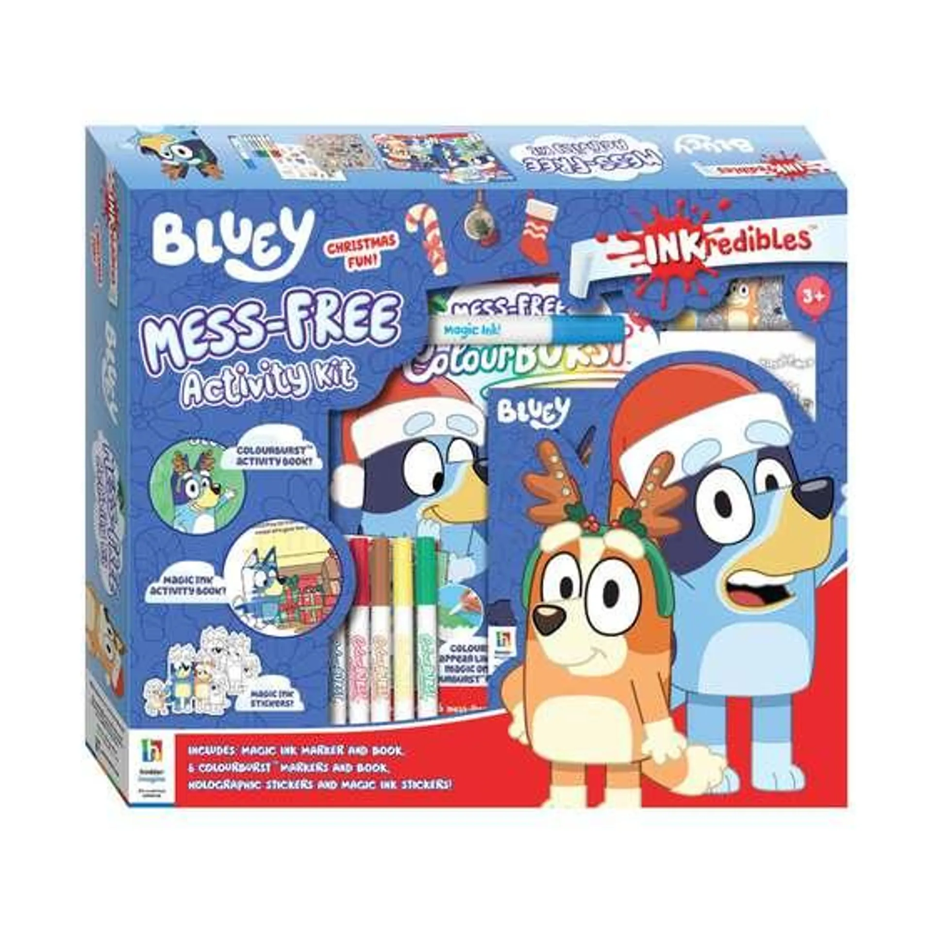 Inkredibles Bluey Christmas Activity Set