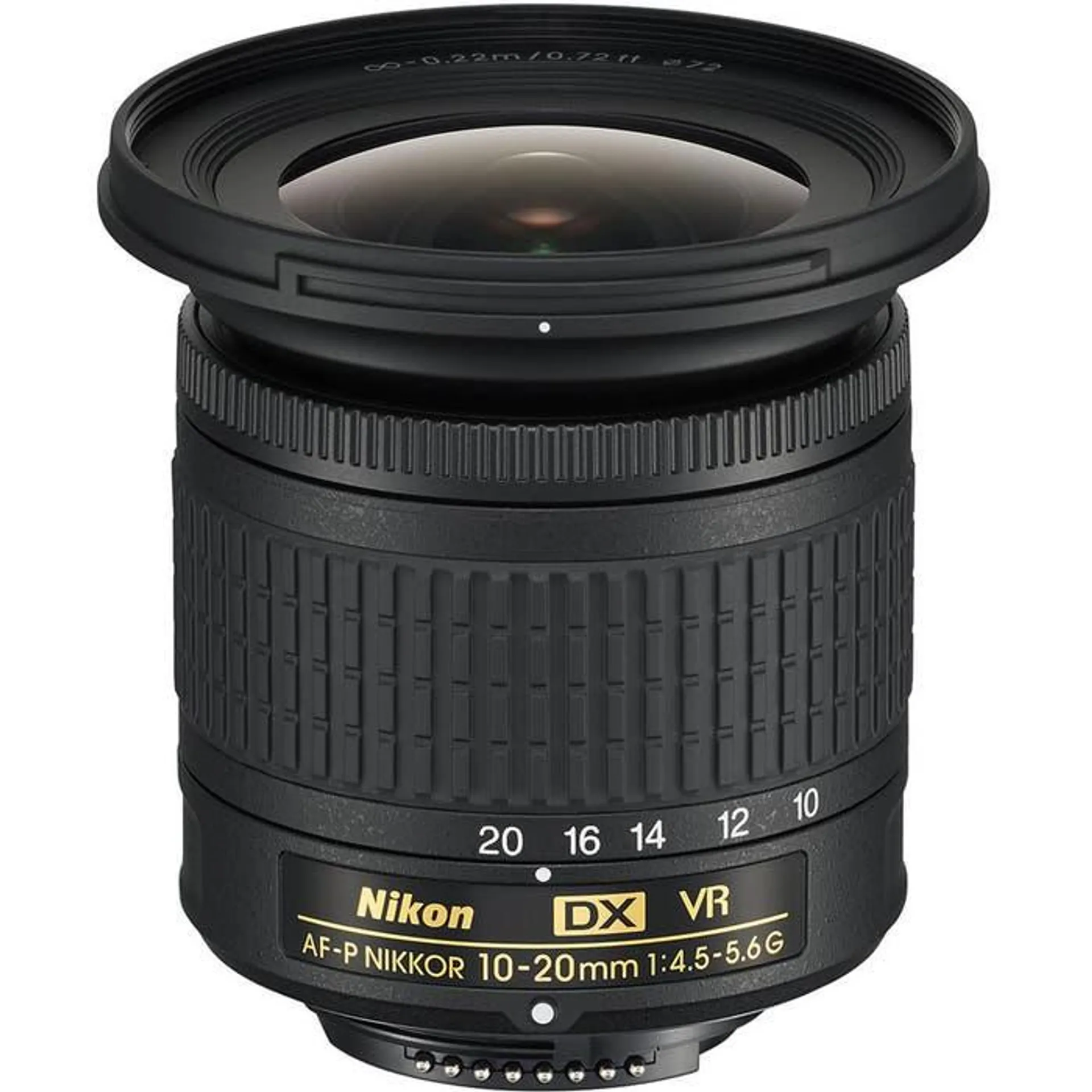 Nikon AF-P DX 10-20mm f/4.5-5.6 VR lens