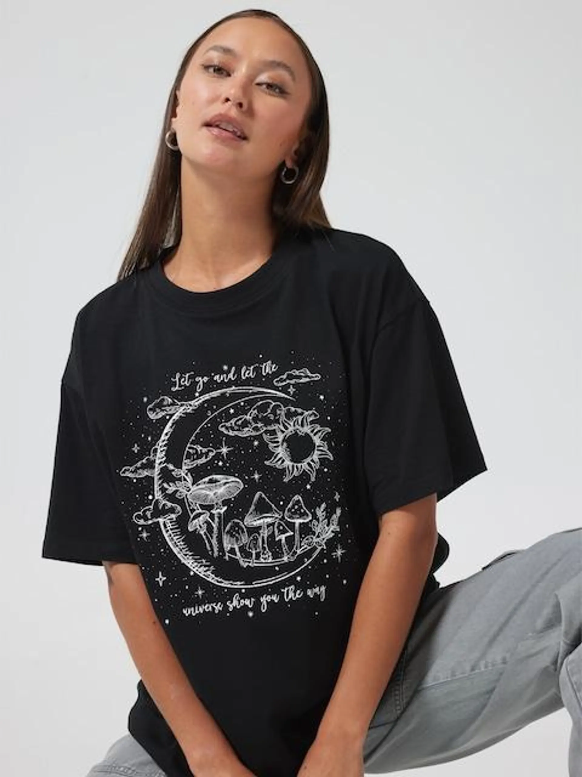 Let Go Mystic Oversized Tee