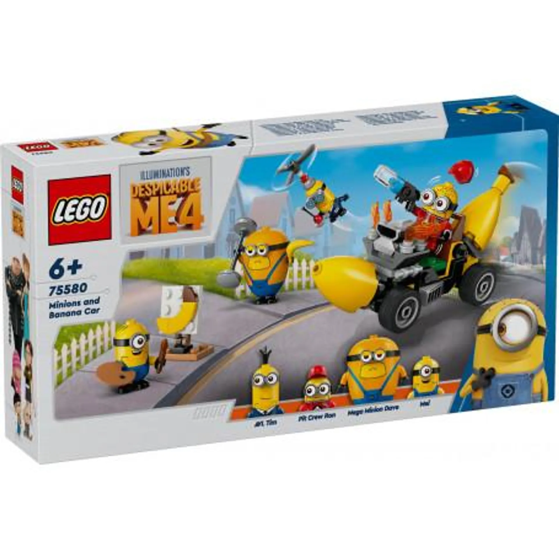 LEGO Despicable Me Minions and Banana Car 75580