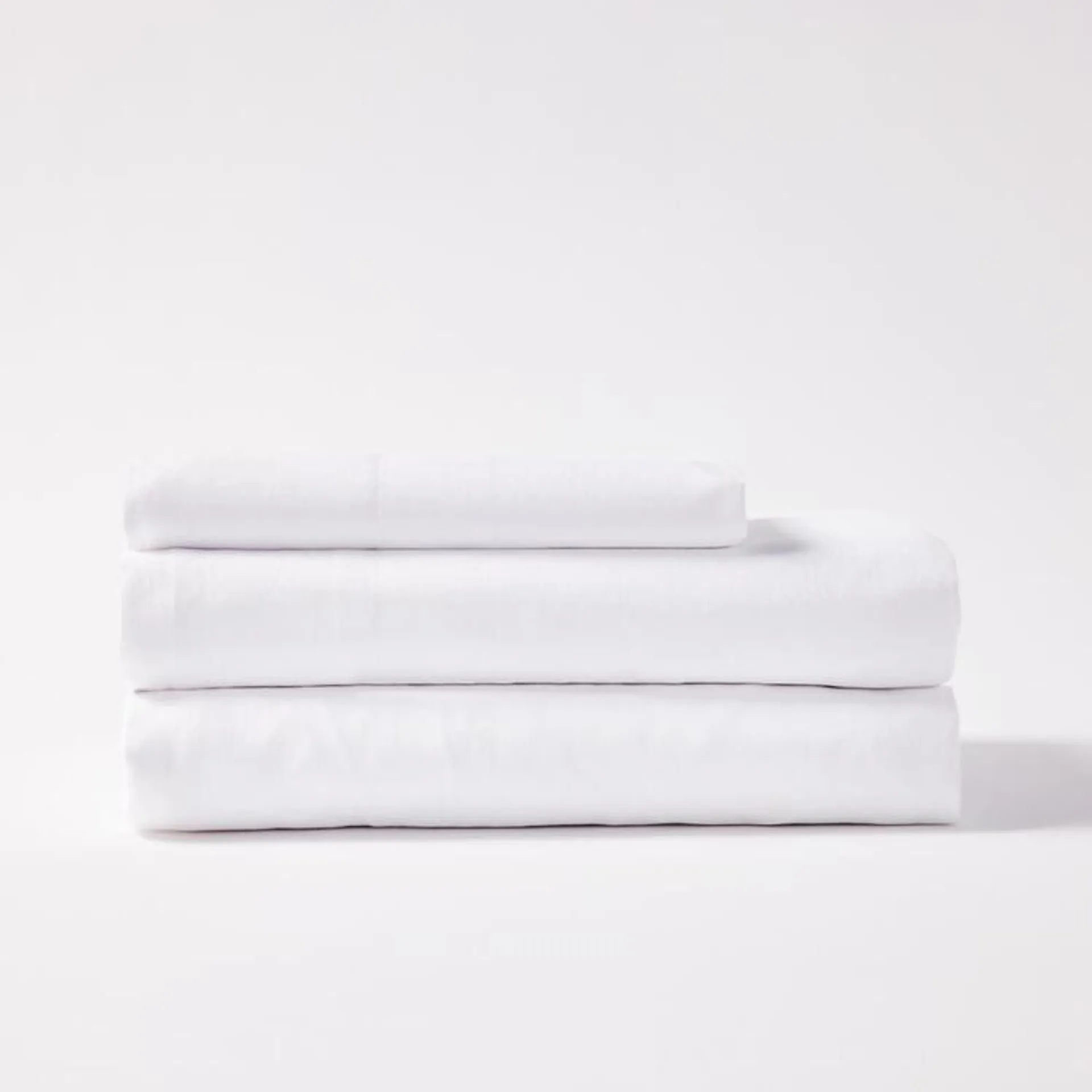 Soren Chevron Embossed Microfibre Sheet Set White