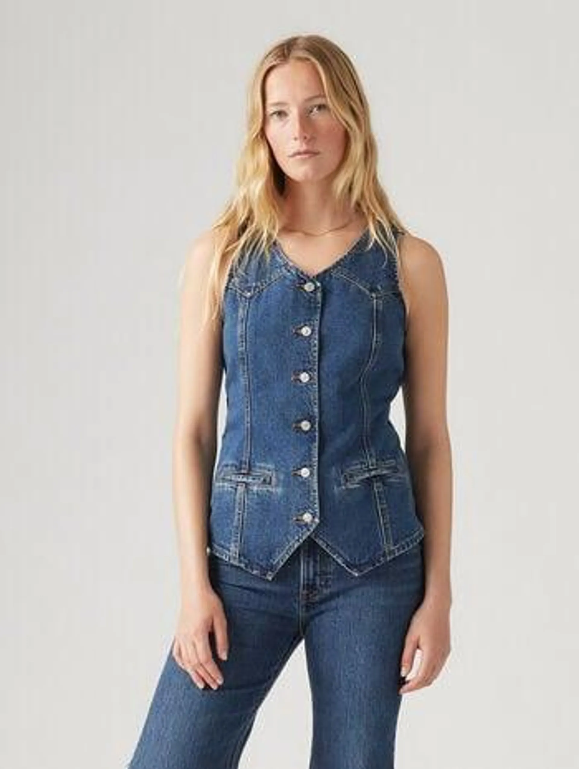 Levi's® Women's Longline Denim Vest