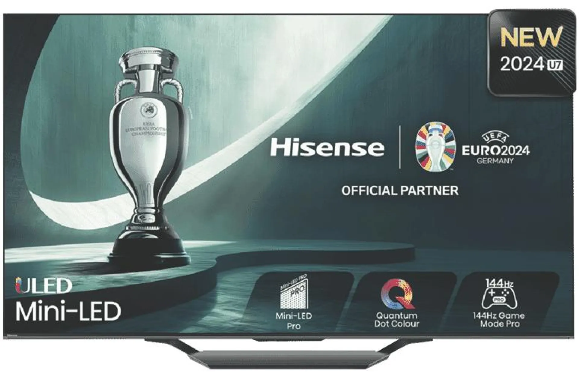 Hisense 55" U7NAU 4K Mini-LED QLED Smart TV 24