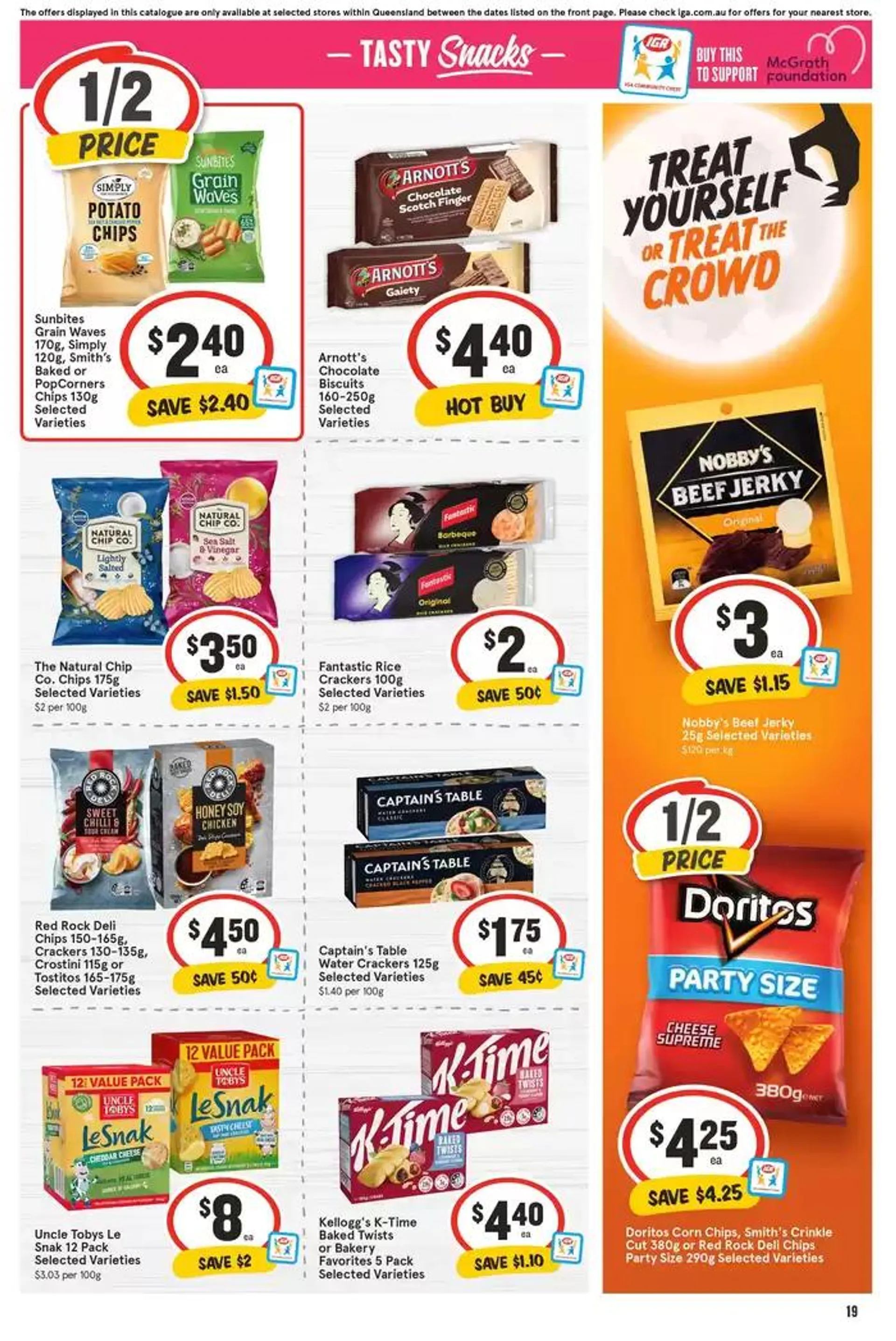 IGA - 1/2 Price - 16/10 - Catalogue valid from 16 October to 22 October 2024 - page 19