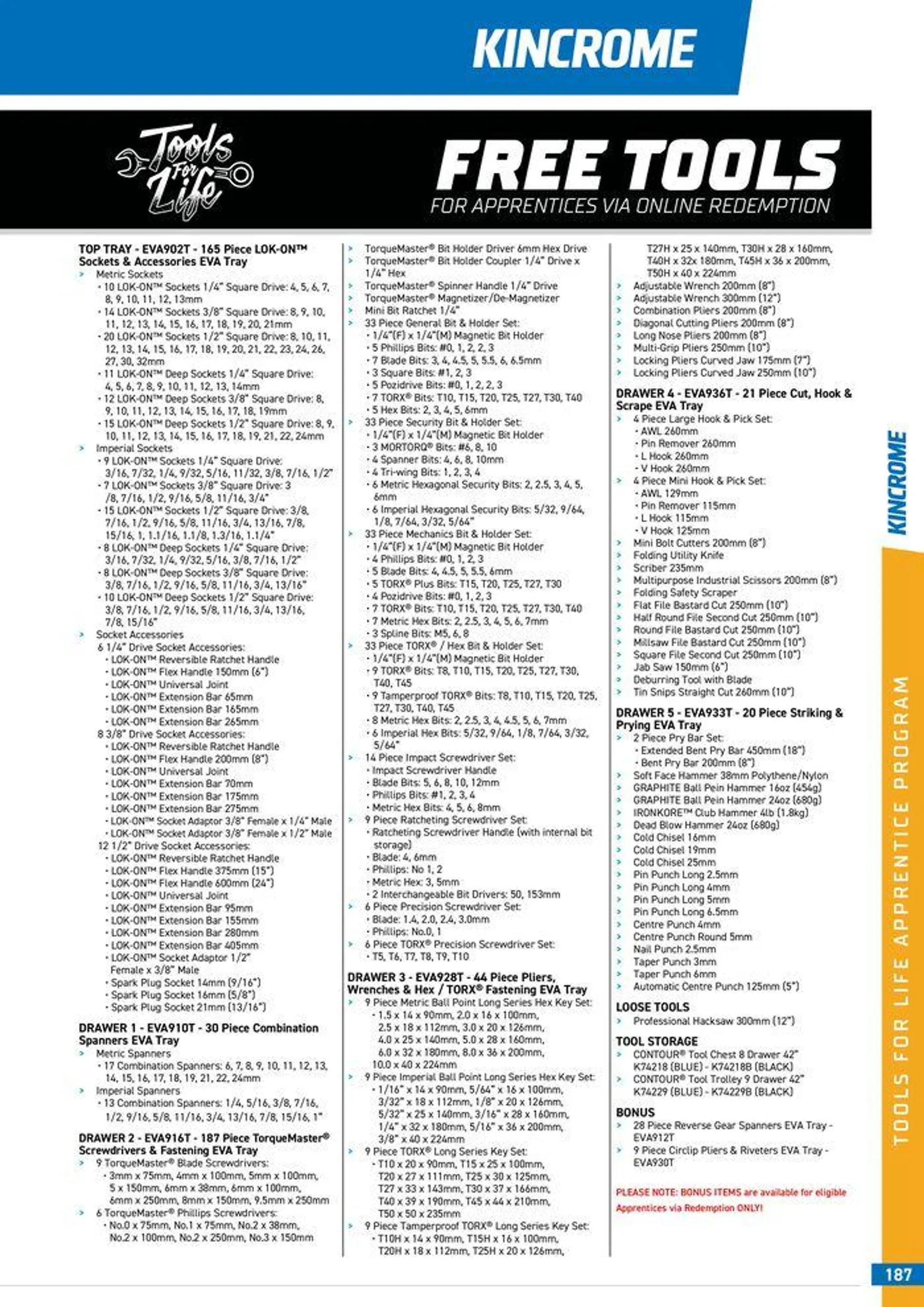 Product Guide 2024 - Catalogue valid from 25 March to 31 December 2024 - page 189