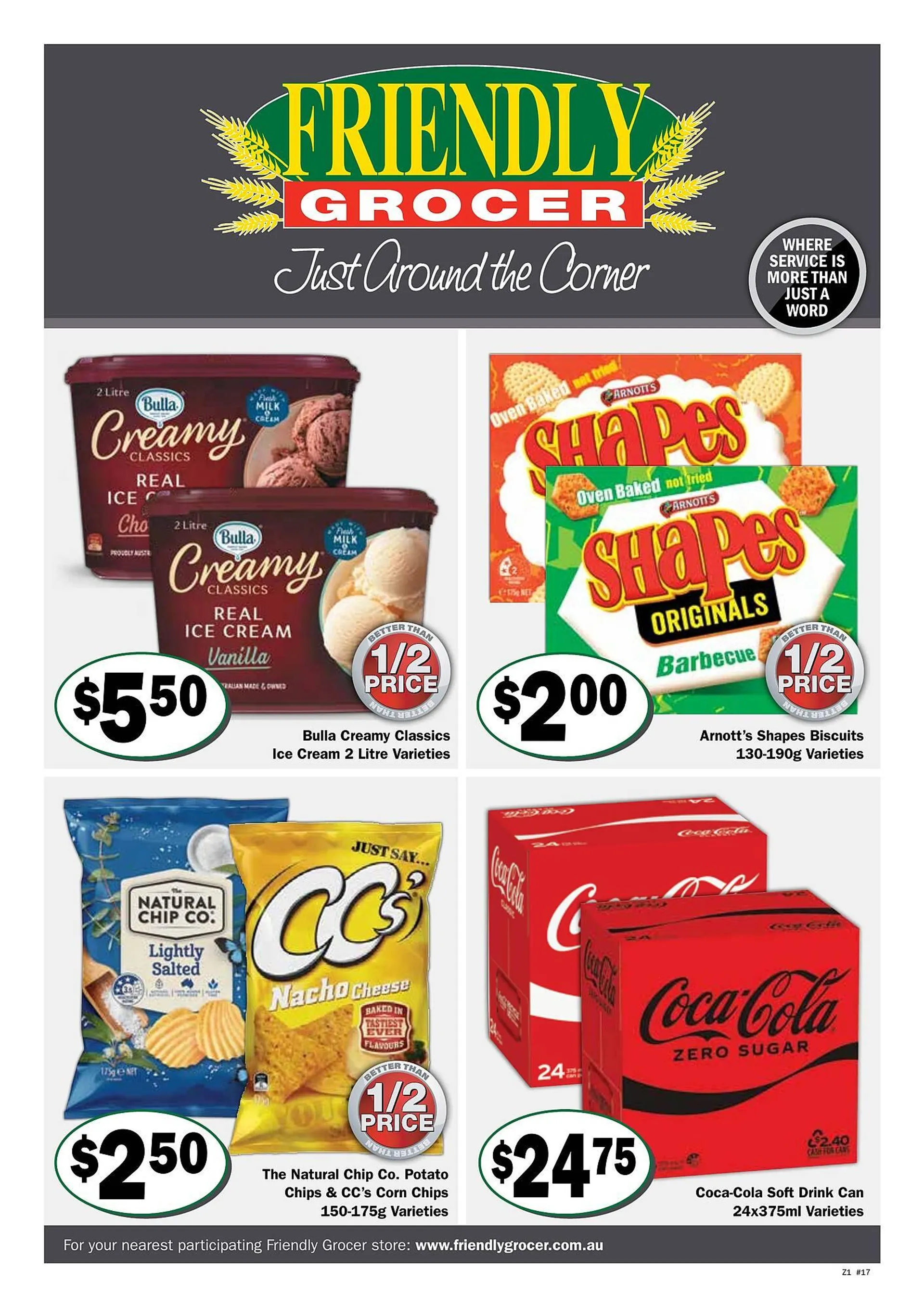 Friendly Grocer catalogue - 1