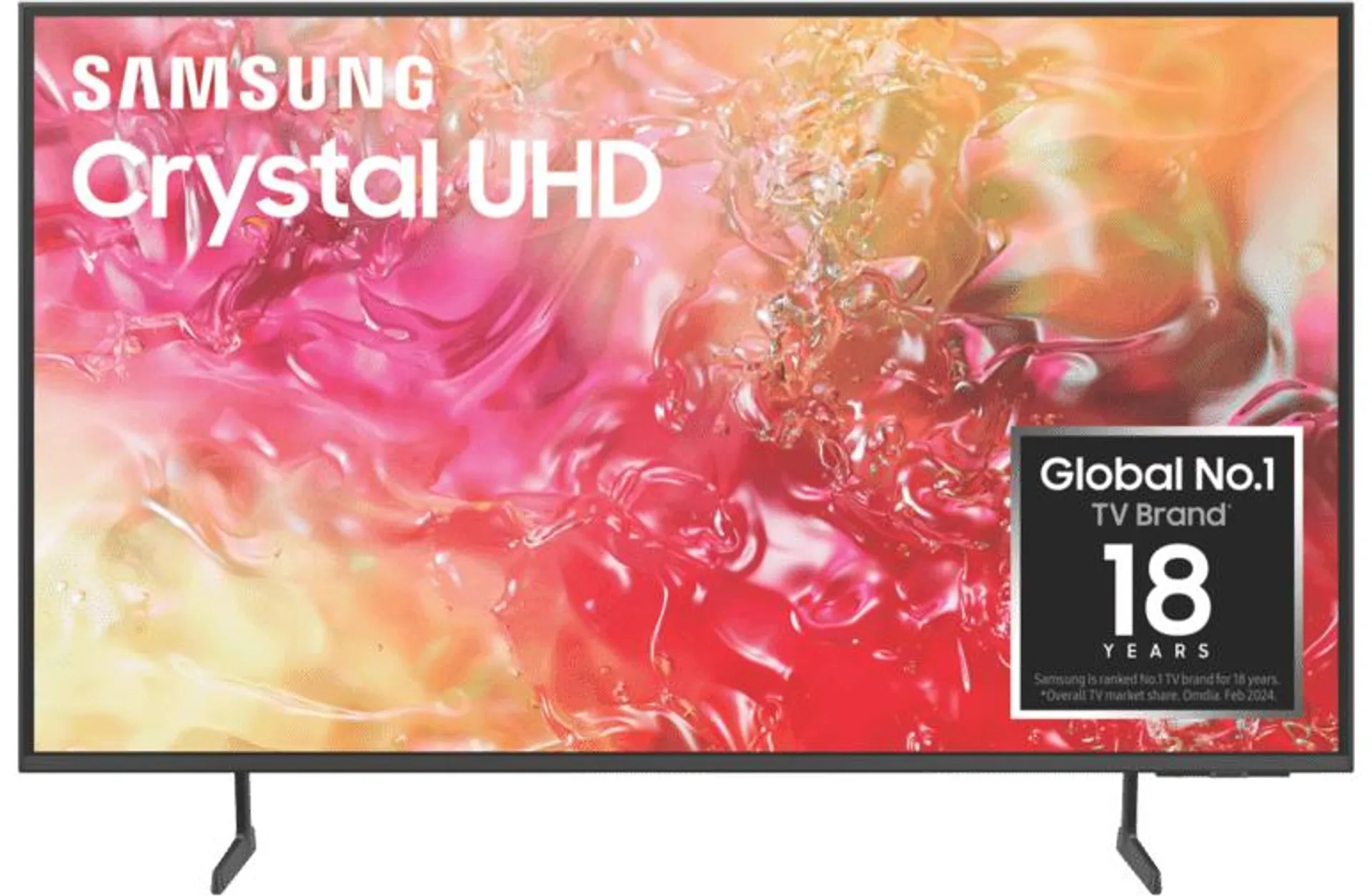 Samsung 55" DU7700 4K Crystal UHD Smart TV 24