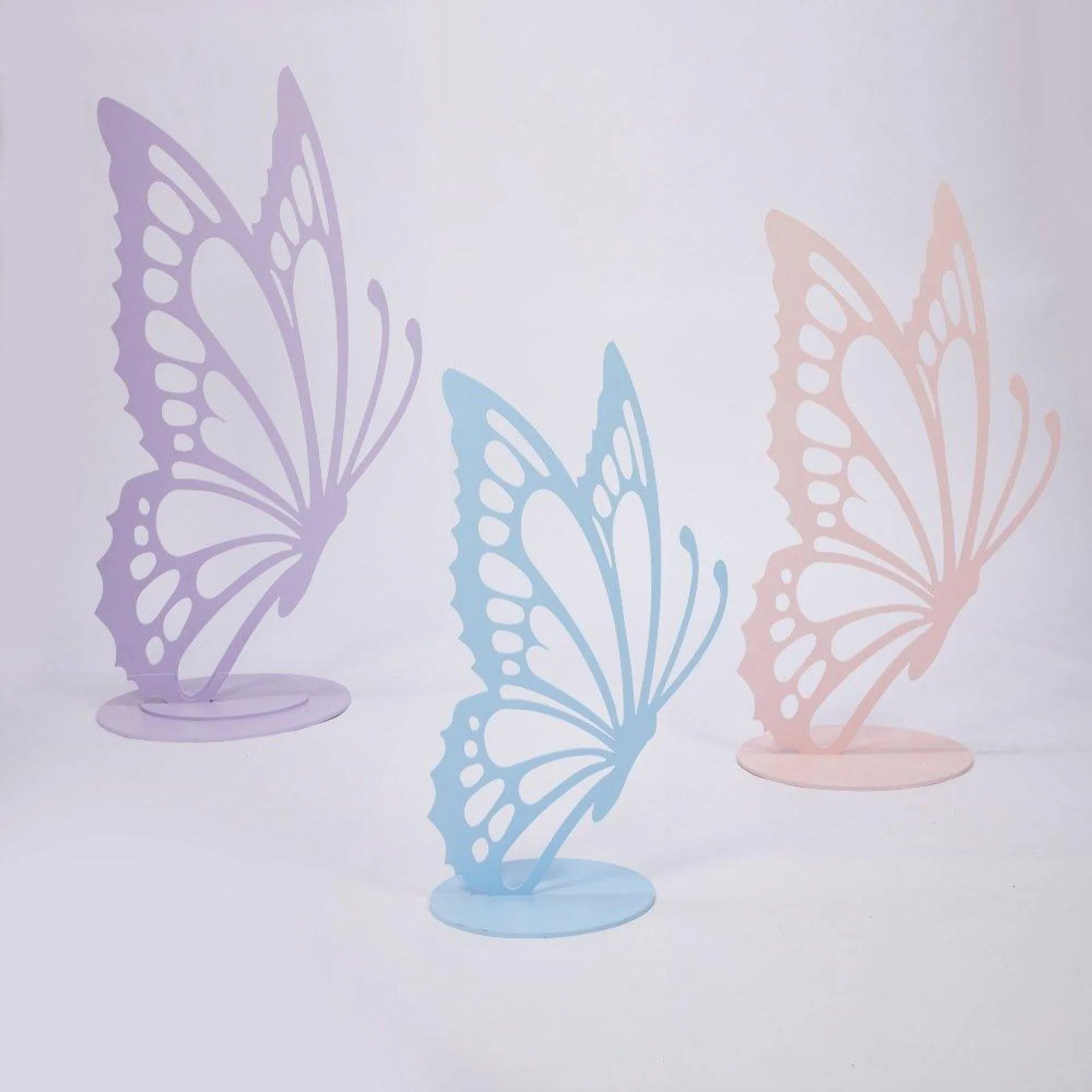 Butterfly Wooden Set of 3 Medium HIRE Ea