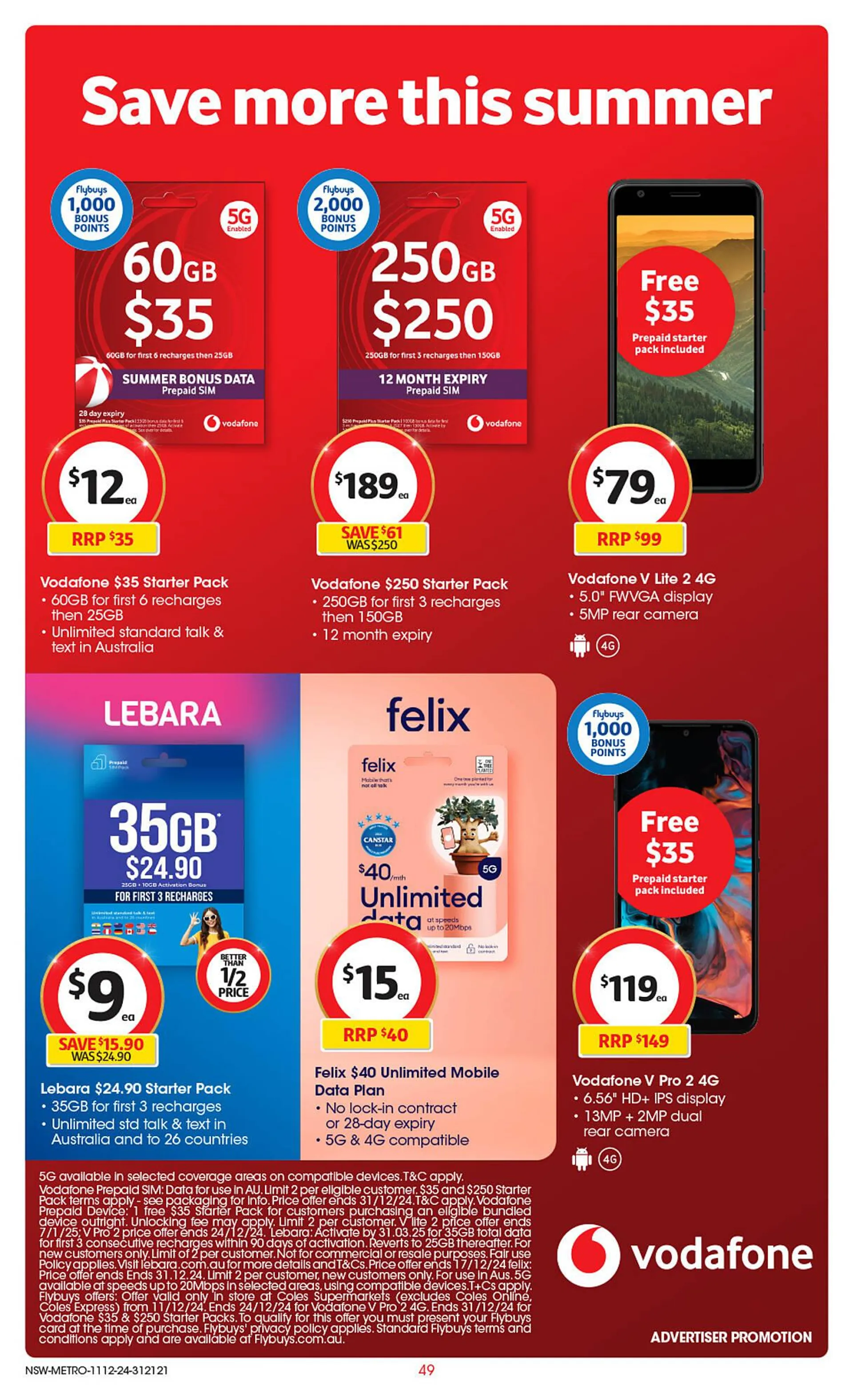 Coles catalogue - Catalogue valid from 11 December to 17 December 2024 - page 50