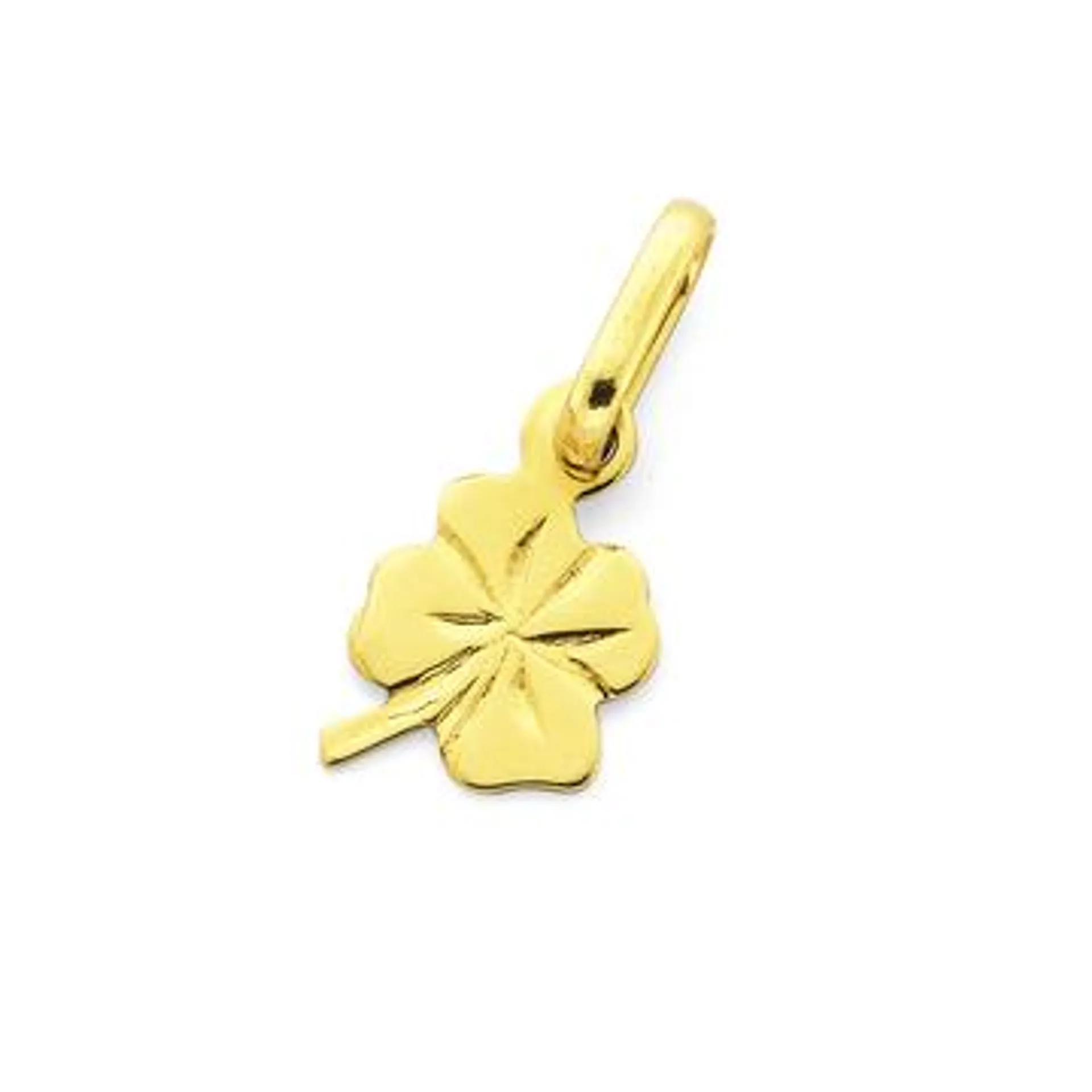 9ct Gold Four Leaf Clover Charm