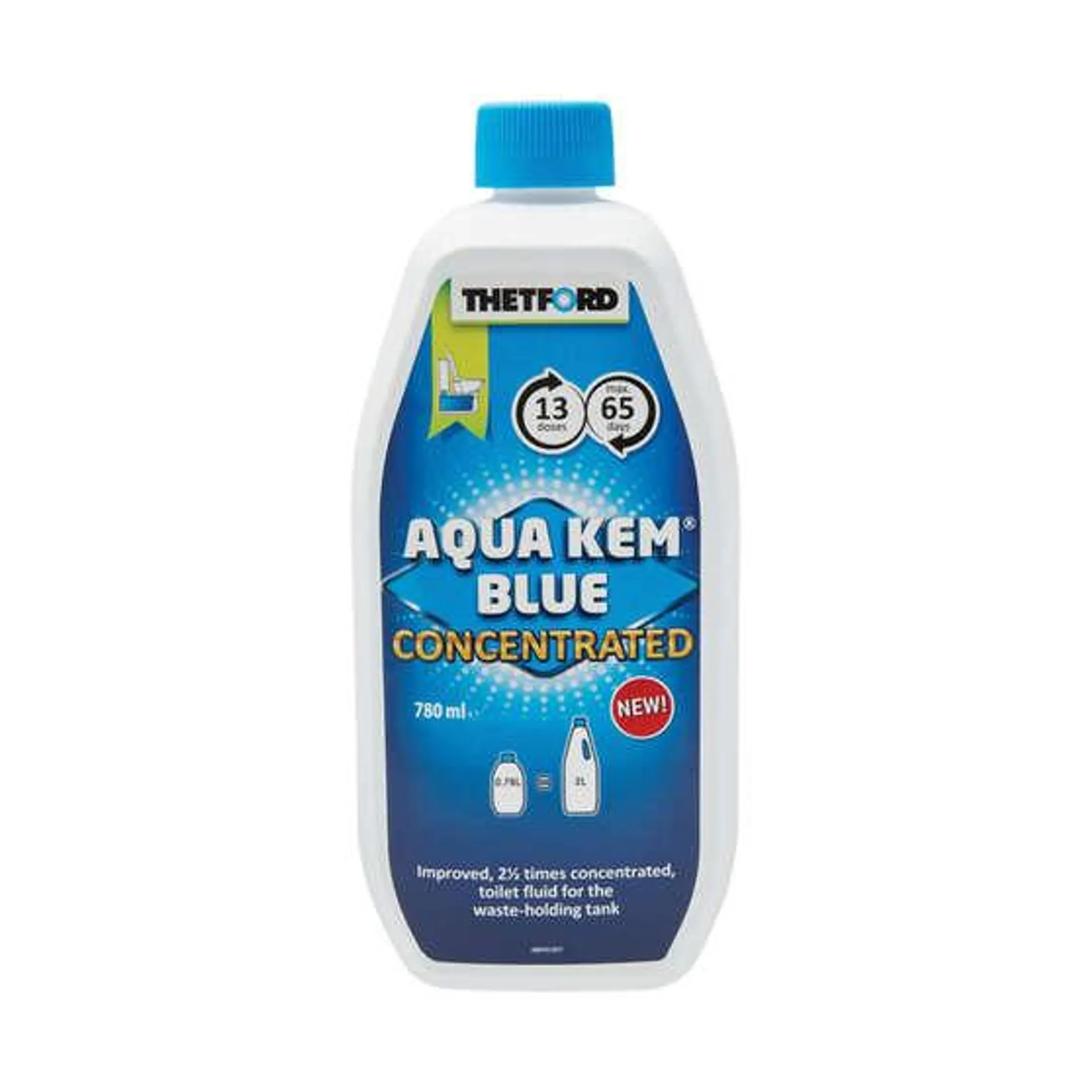 Thetford Aqua Kem Blue Concentrate Toilet Additive 780ml