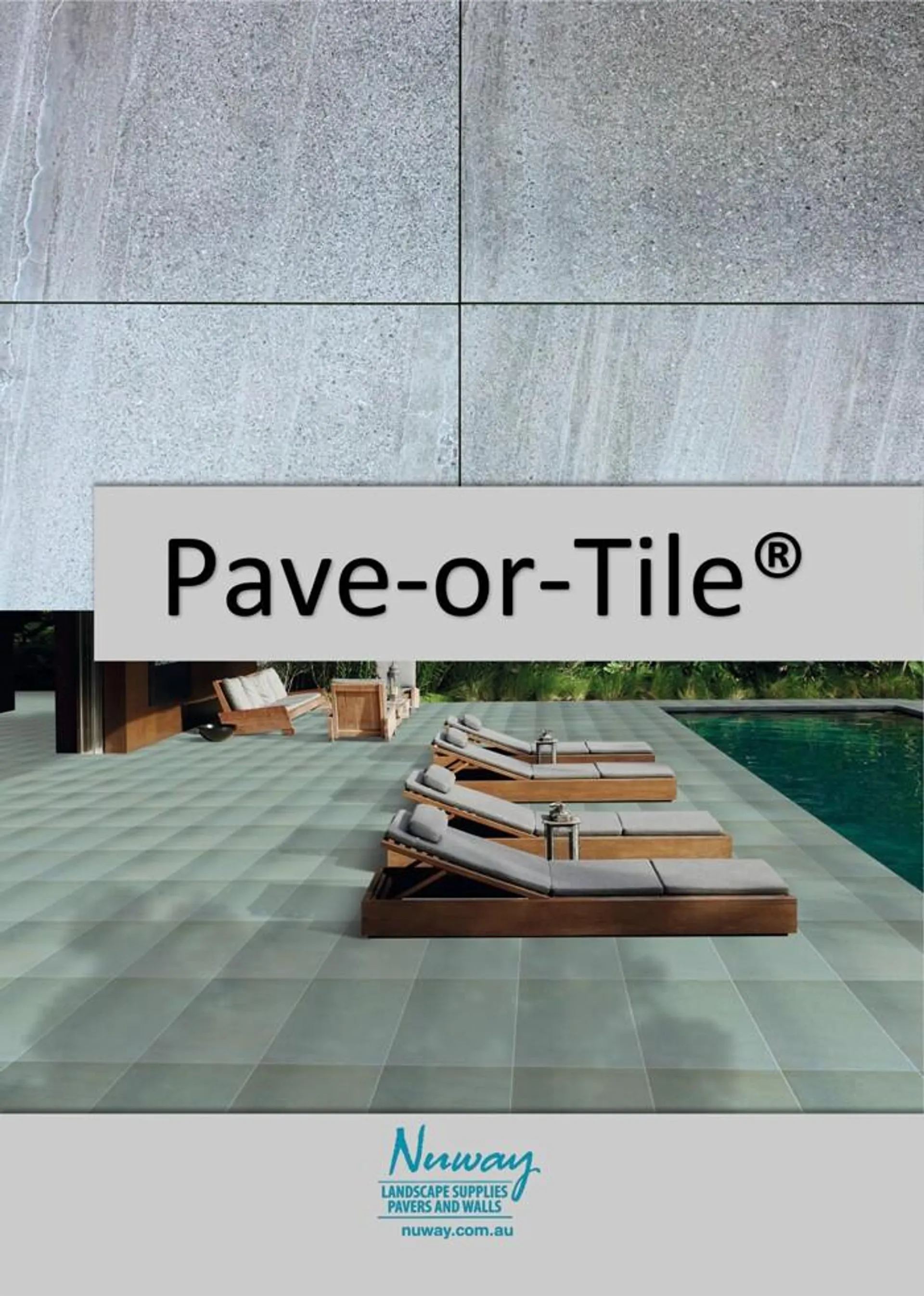 Pave-or-Tile Brochure - Catalogue valid from 19 May to 30 September 2024 - page 1