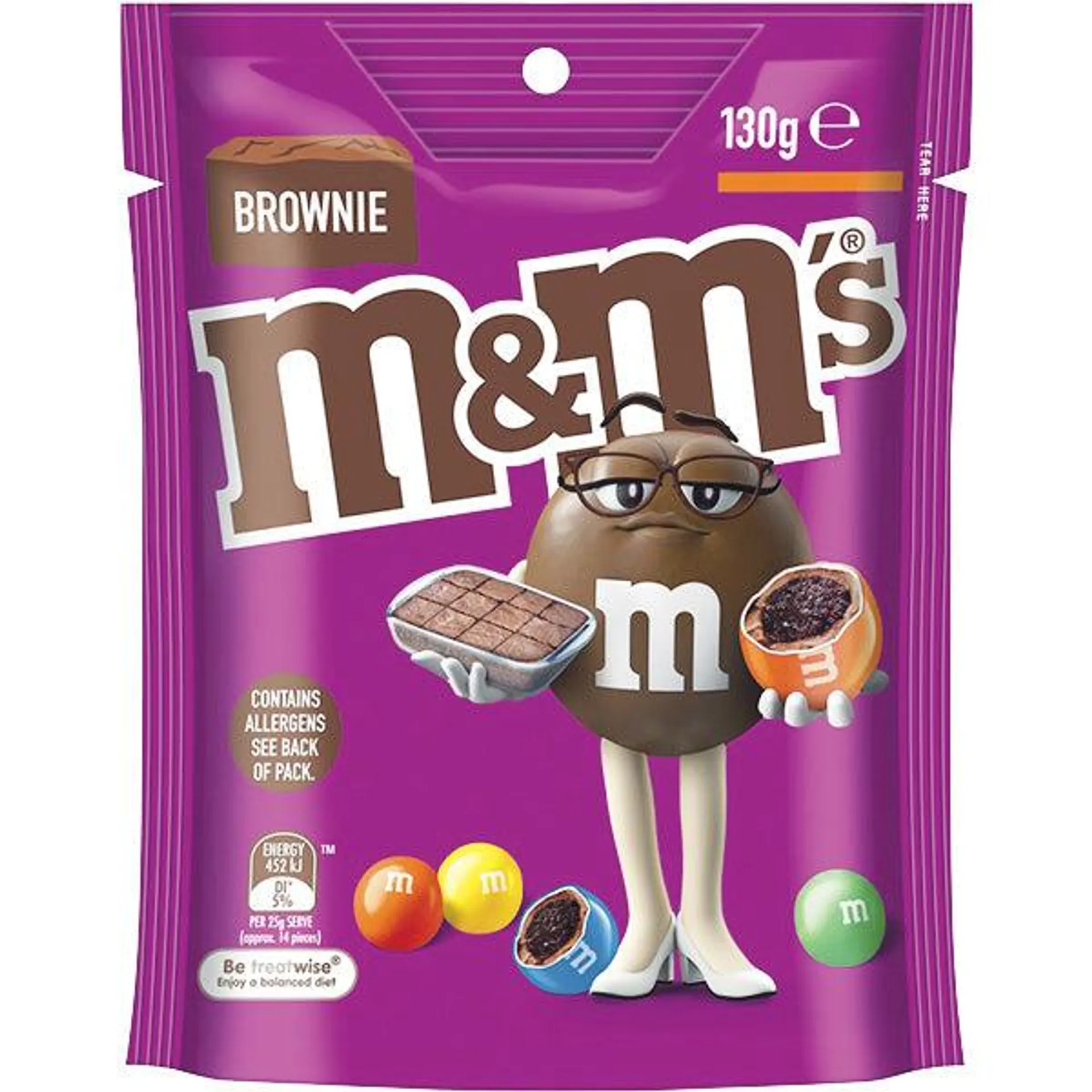 m&m's Brownie Pouch 130g