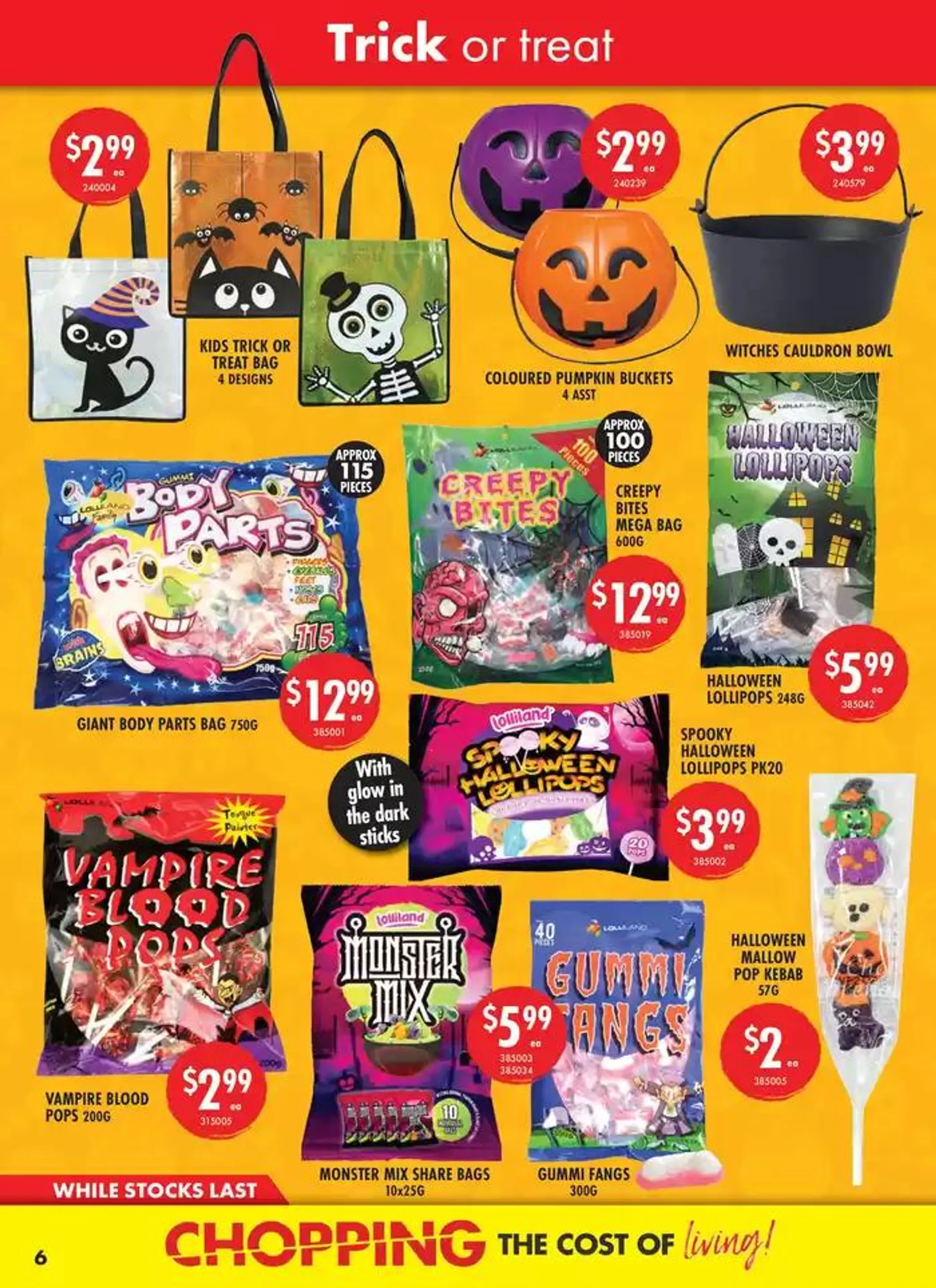 Spooky Halloween - Catalogue valid from 26 September to 31 October 2024 - page 6