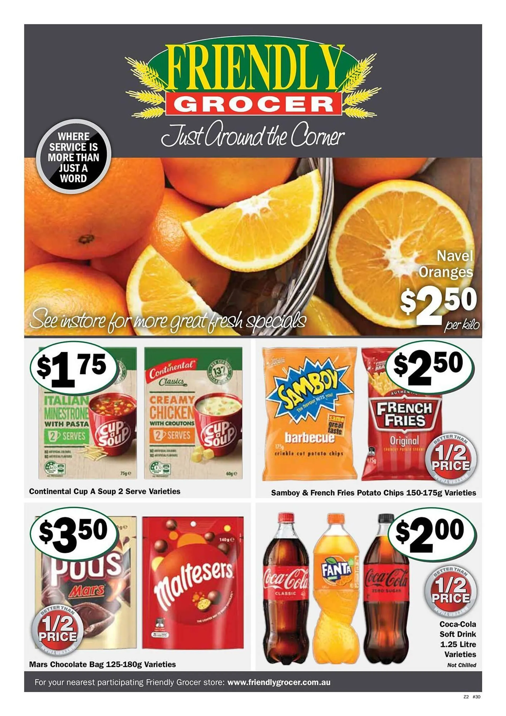 Friendly Grocer catalogue - Catalogue valid from 24 July to 29 July 2025 - page 1