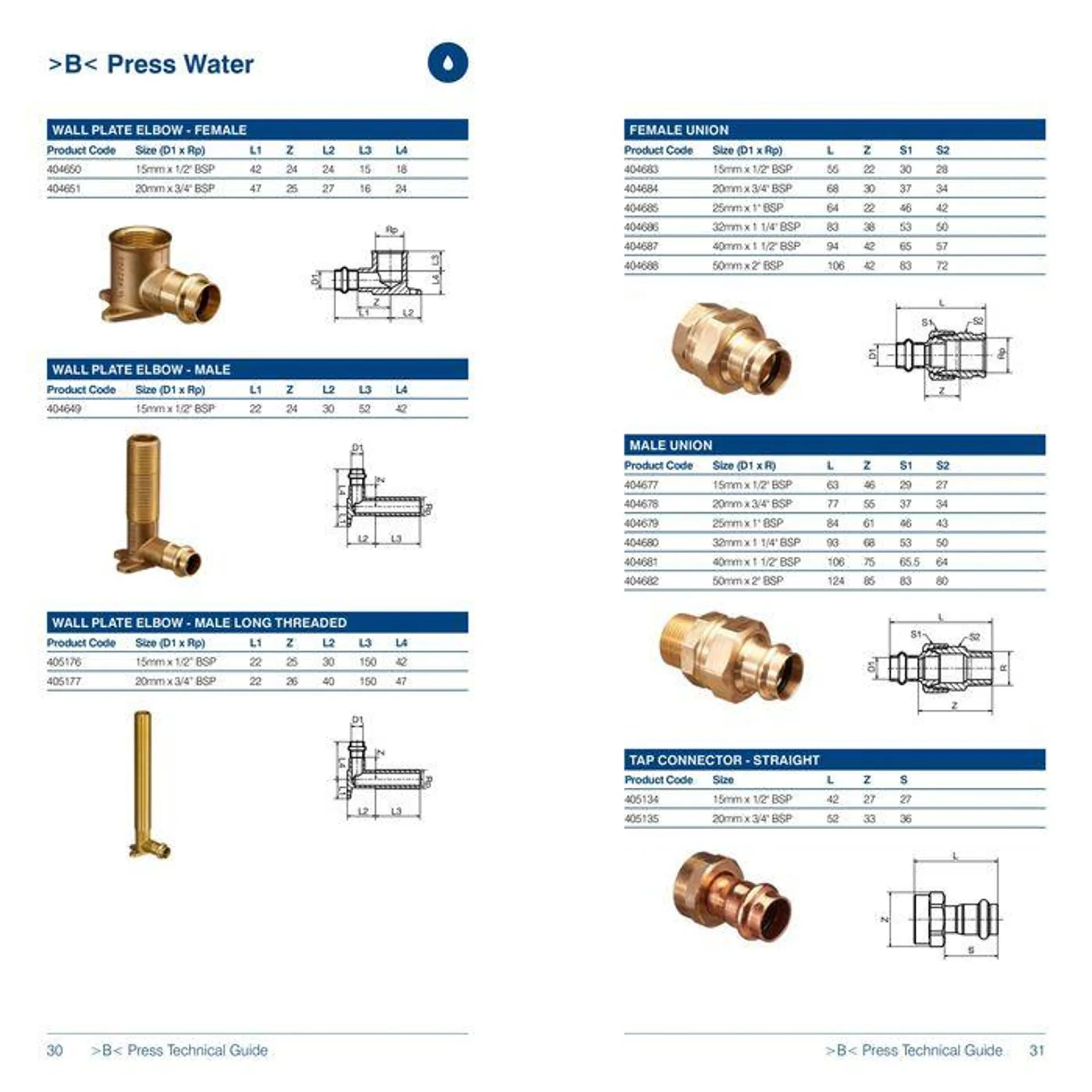 >B< Press Fitting System - 16