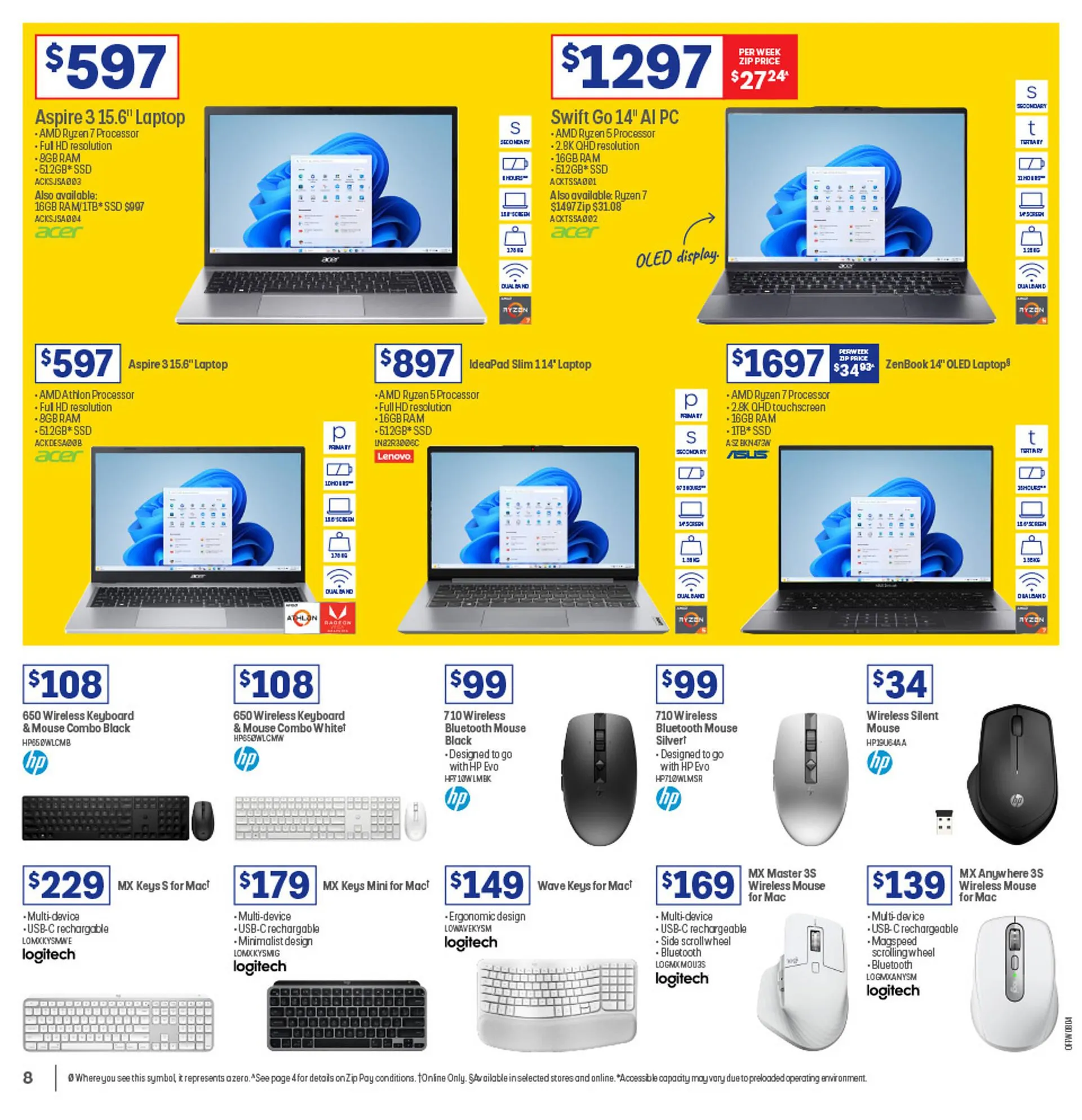 Officeworks catalogue - Catalogue valid from 1 November to 31 December 2024 - page 8