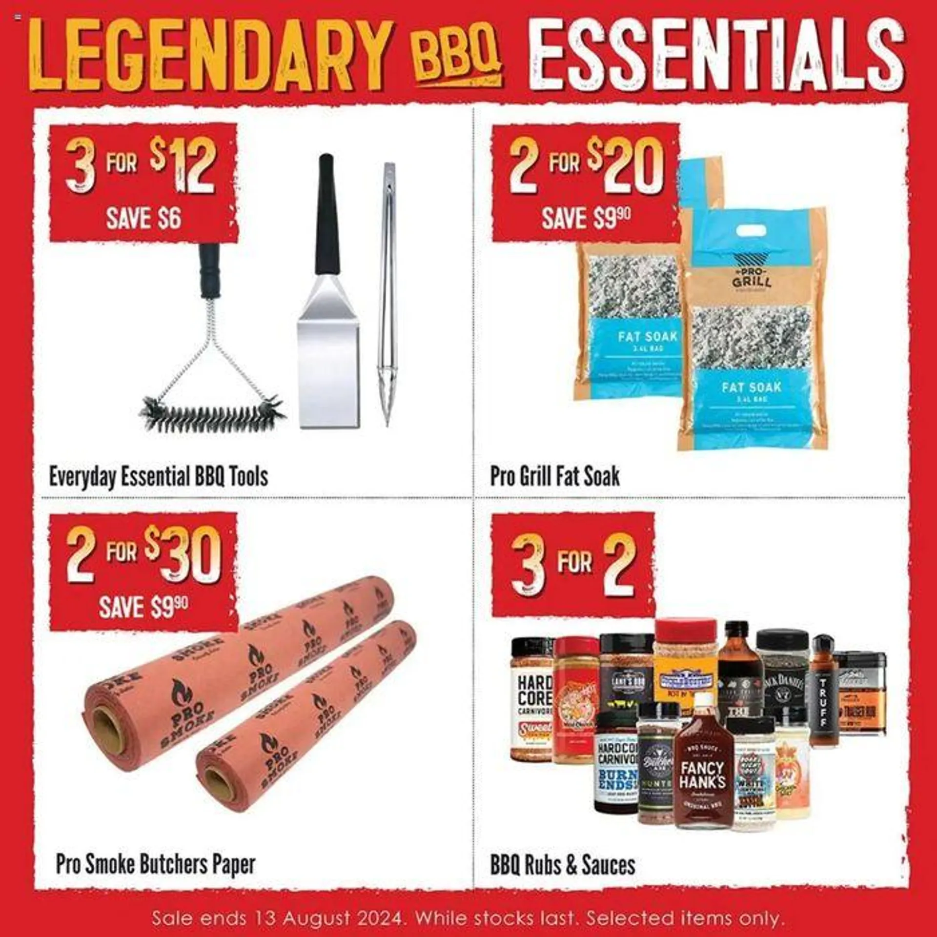 BBQ Legends Sale - Catalogue valid from 31 July to 13 August 2024 - page 5