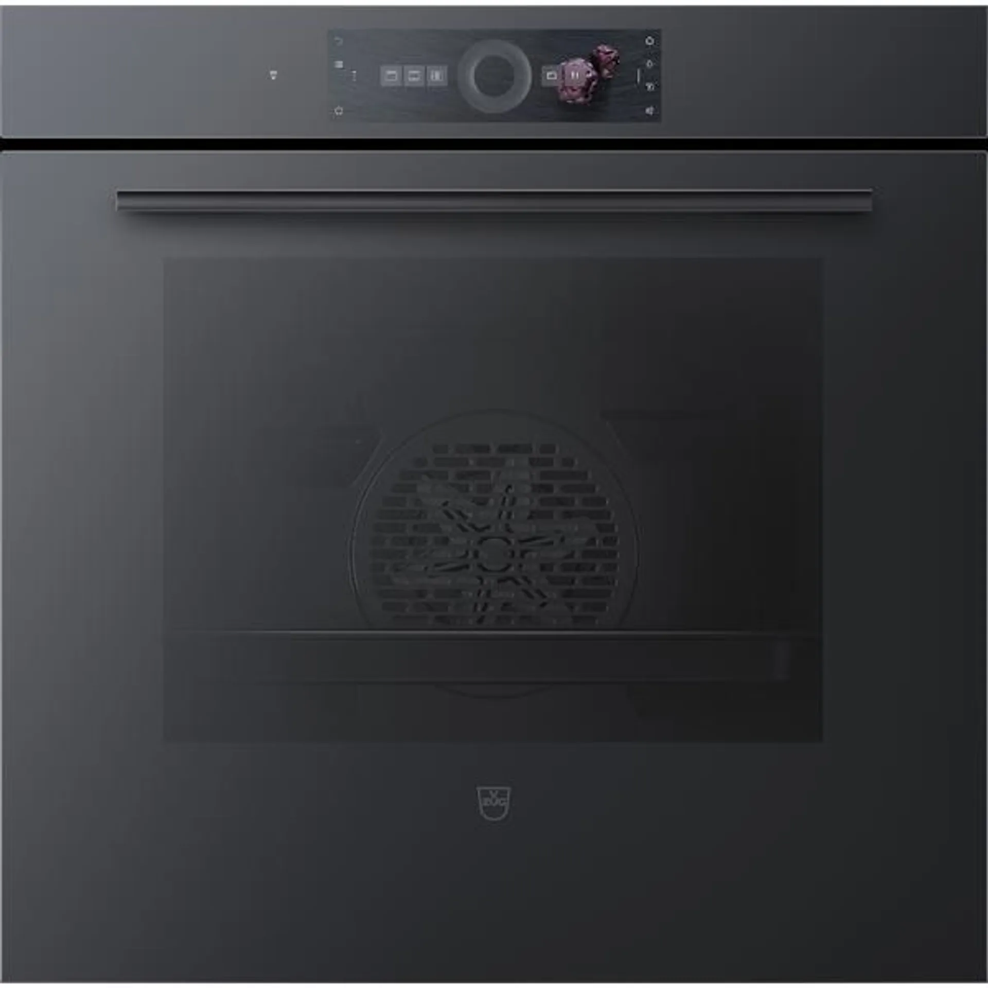 V-ZUG Combair V4000 60P Black Glass Pyrolytic Oven 2105500012