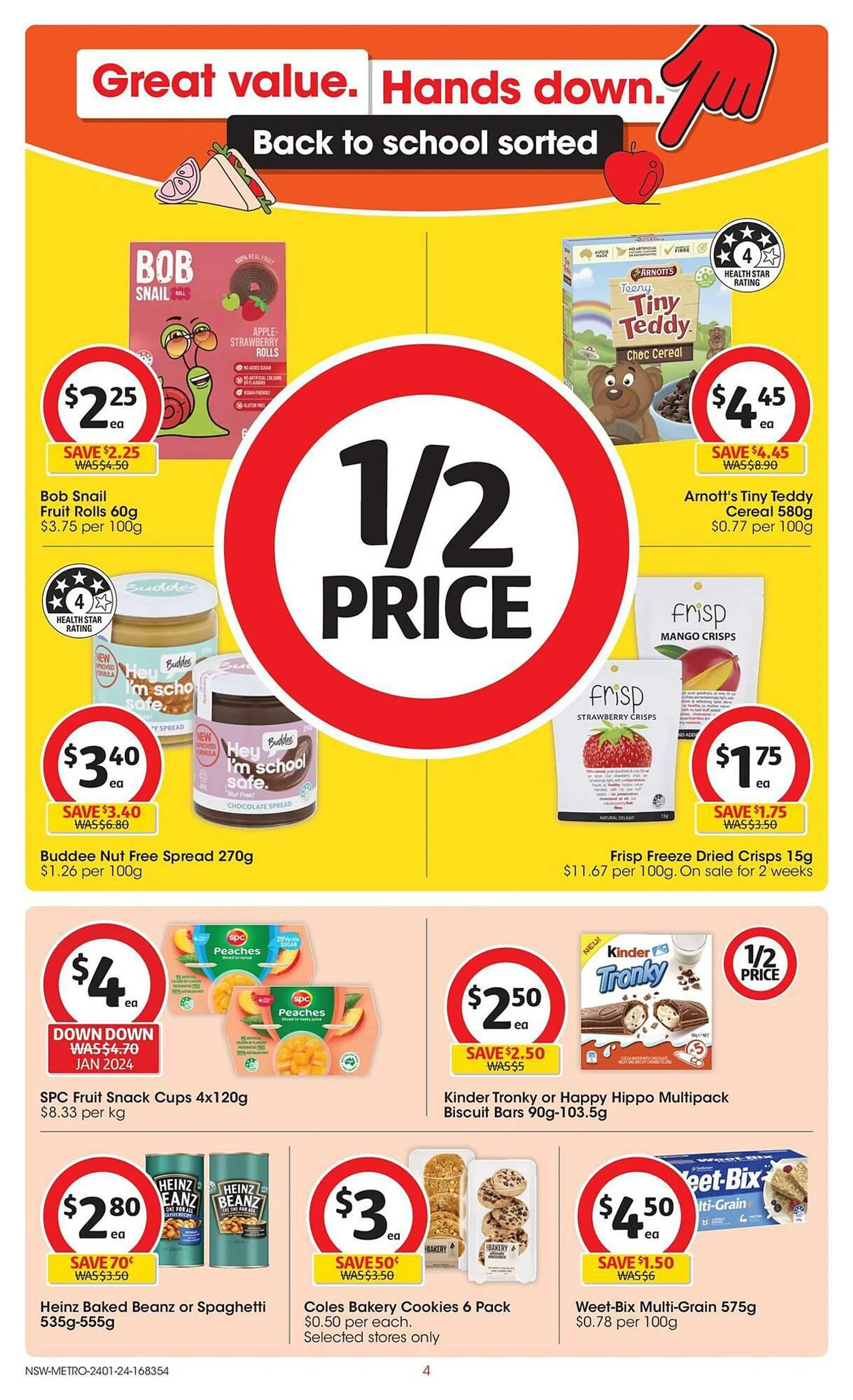 Coles catalogue - Catalogue valid from 24 January to 30 January 2024 - page 4