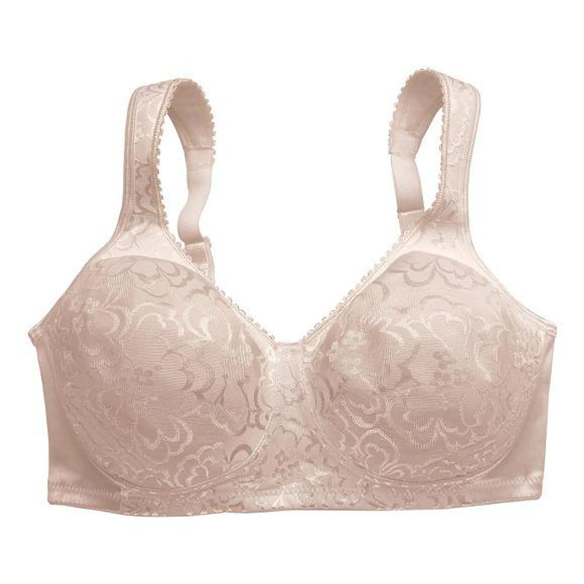 Playtex® 18 Hour Ultimate Lift and Support Wirefree Bra in White and Nude 4745