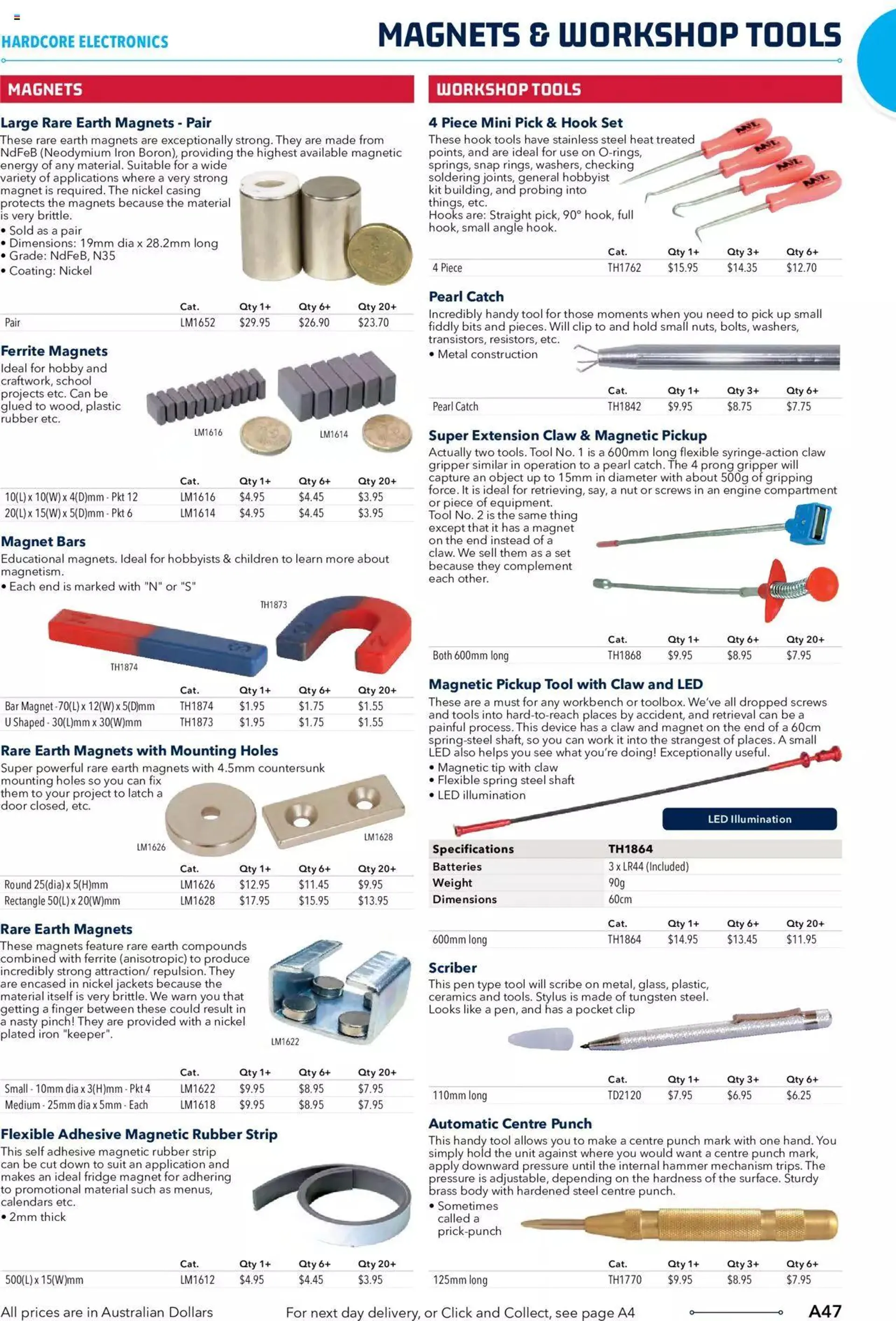 Jaycar Engineering And Scientific Catalogue Back - Catalogue valid from 27 October to 31 January 2024 - page 47