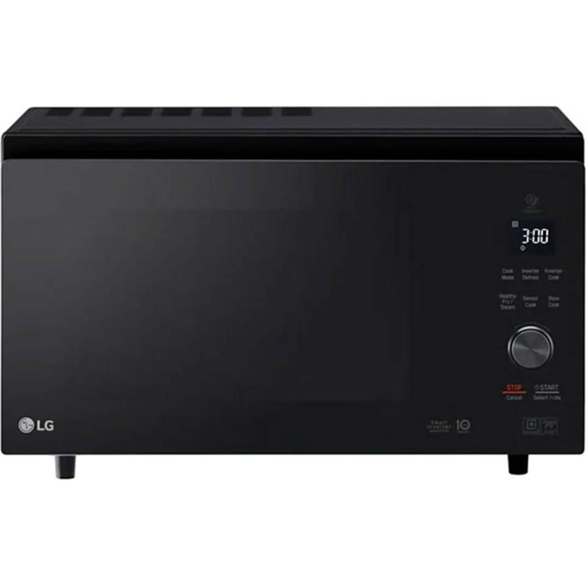 LG MJ3966ABS NeoChef 39L Black 1100W Convection Microwave