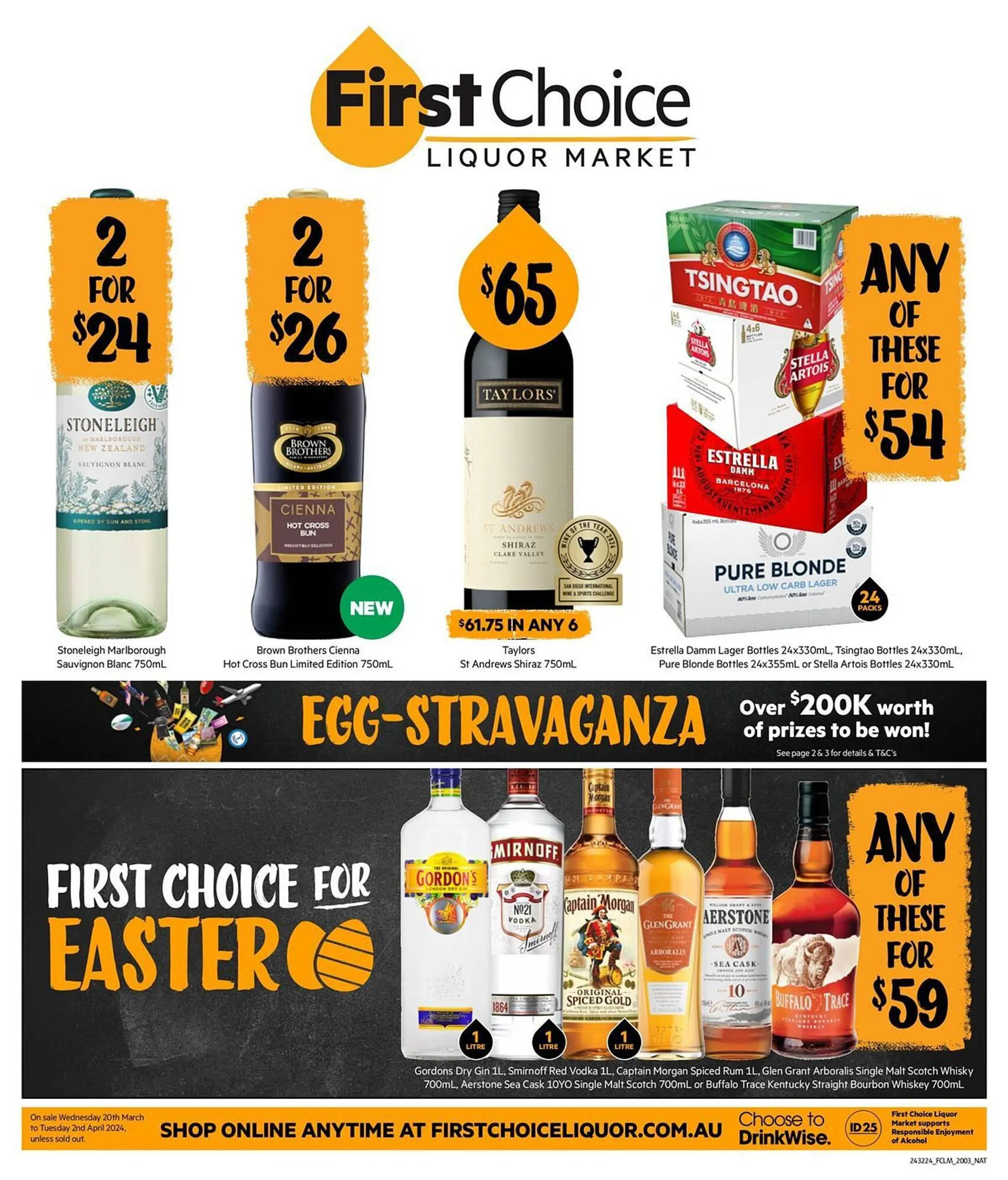 First Choice Liquor catalogue - Catalogue valid from 20 March to 2 April 2024 - page 