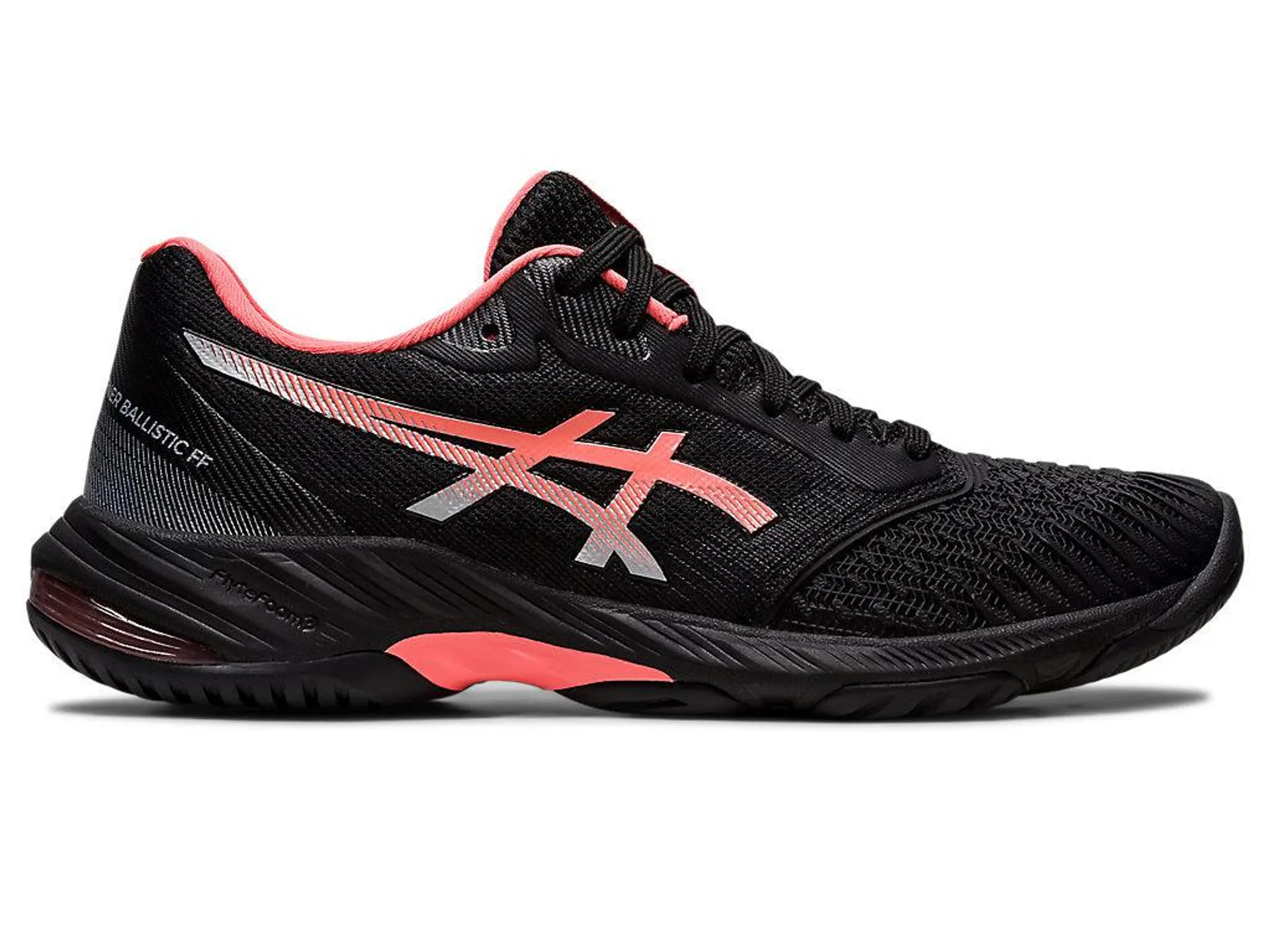 Asics Netburner Ballistic FF 3 - Womens - Black/Papaya