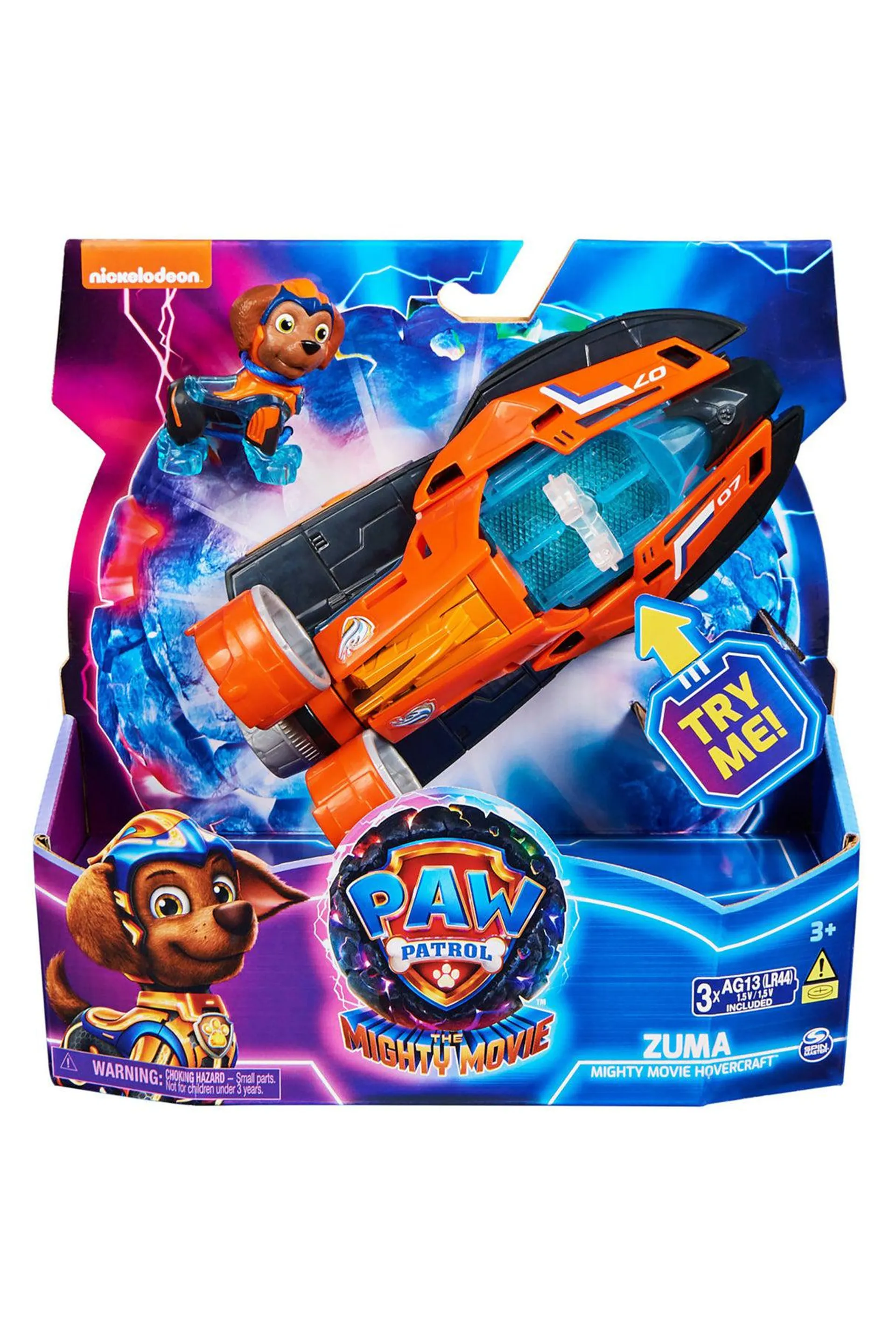 Paw Patrol The Mighty Movie Themed Vehicle - Zuma Solid