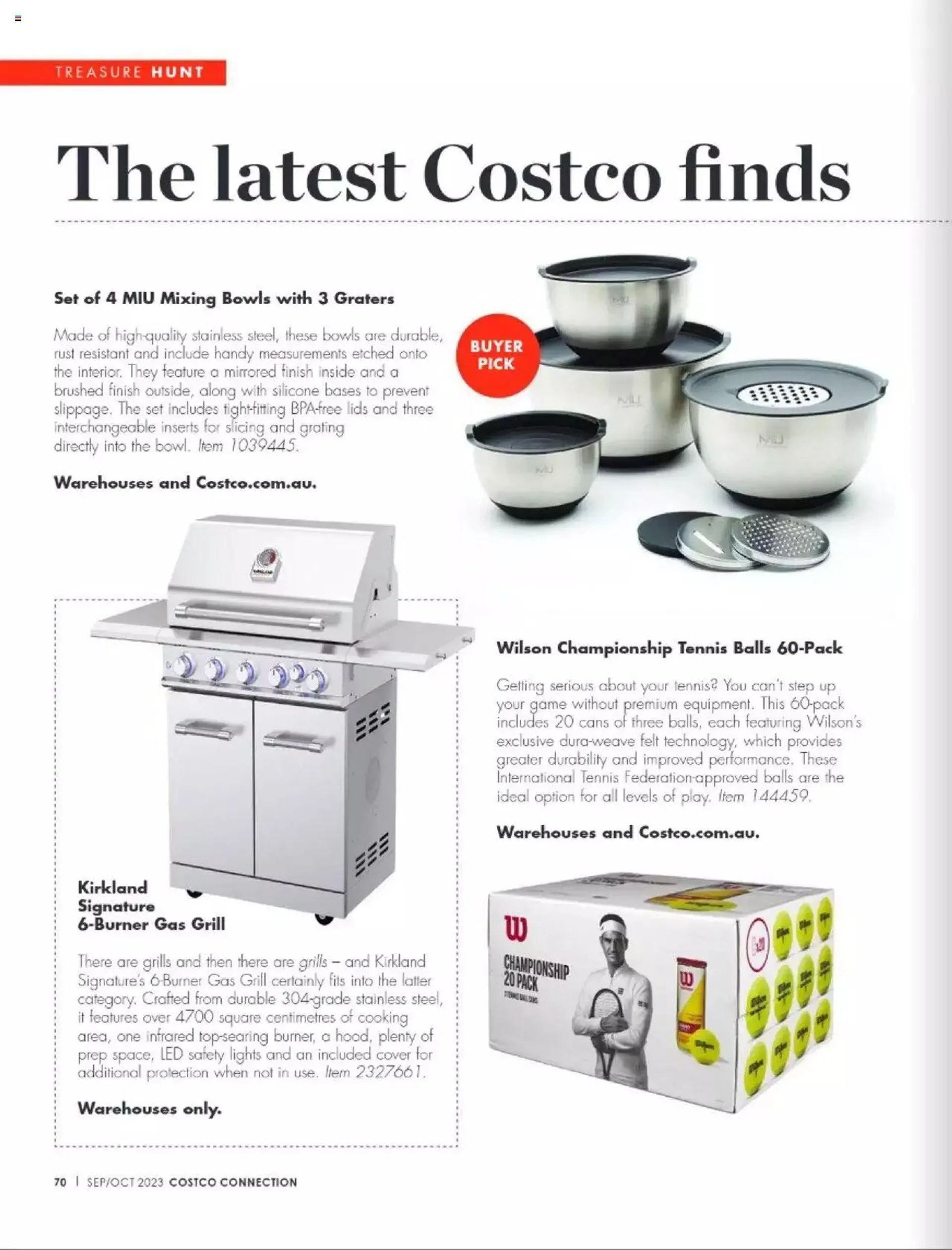 Costco Magazine Sep/Oct - Catalogue valid from 1 September to 31 October 2023 - page 70